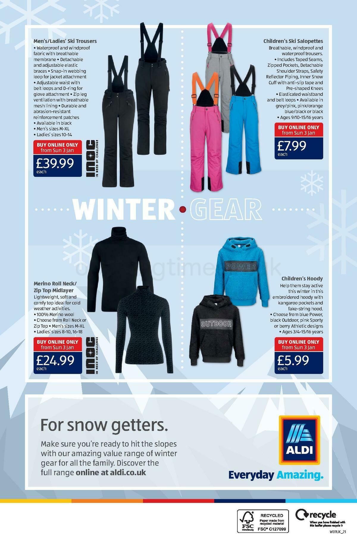 ALDI Offers from 3 January