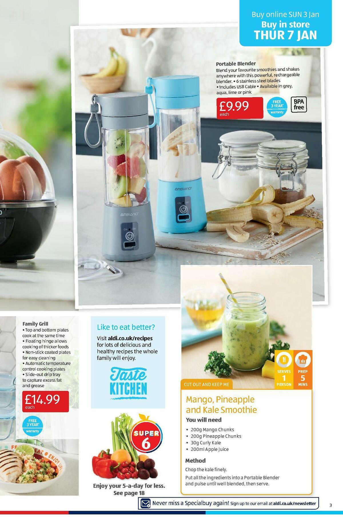ALDI Offers from 3 January
