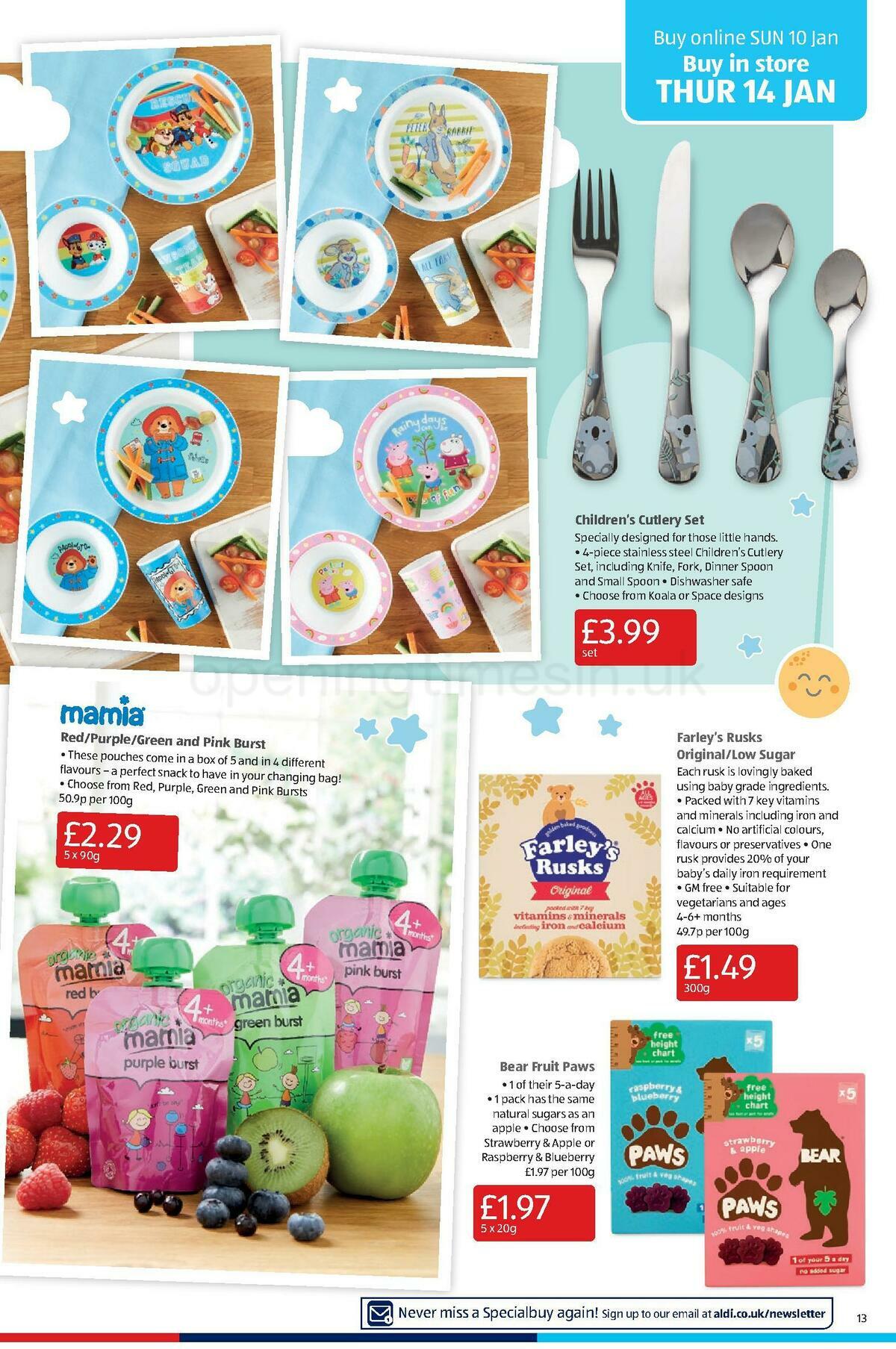 ALDI Offers from 10 January