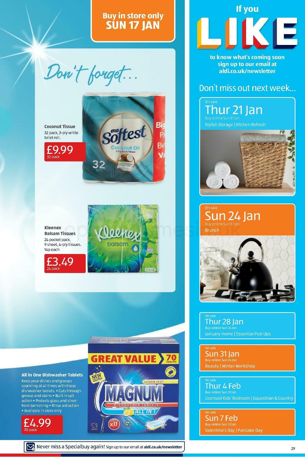 ALDI Offers from 10 January