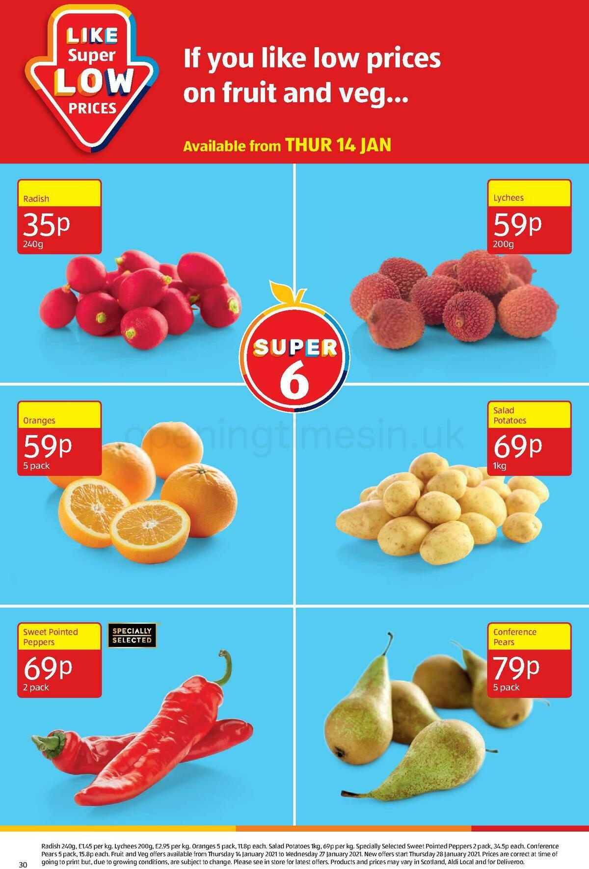 ALDI Offers from 10 January
