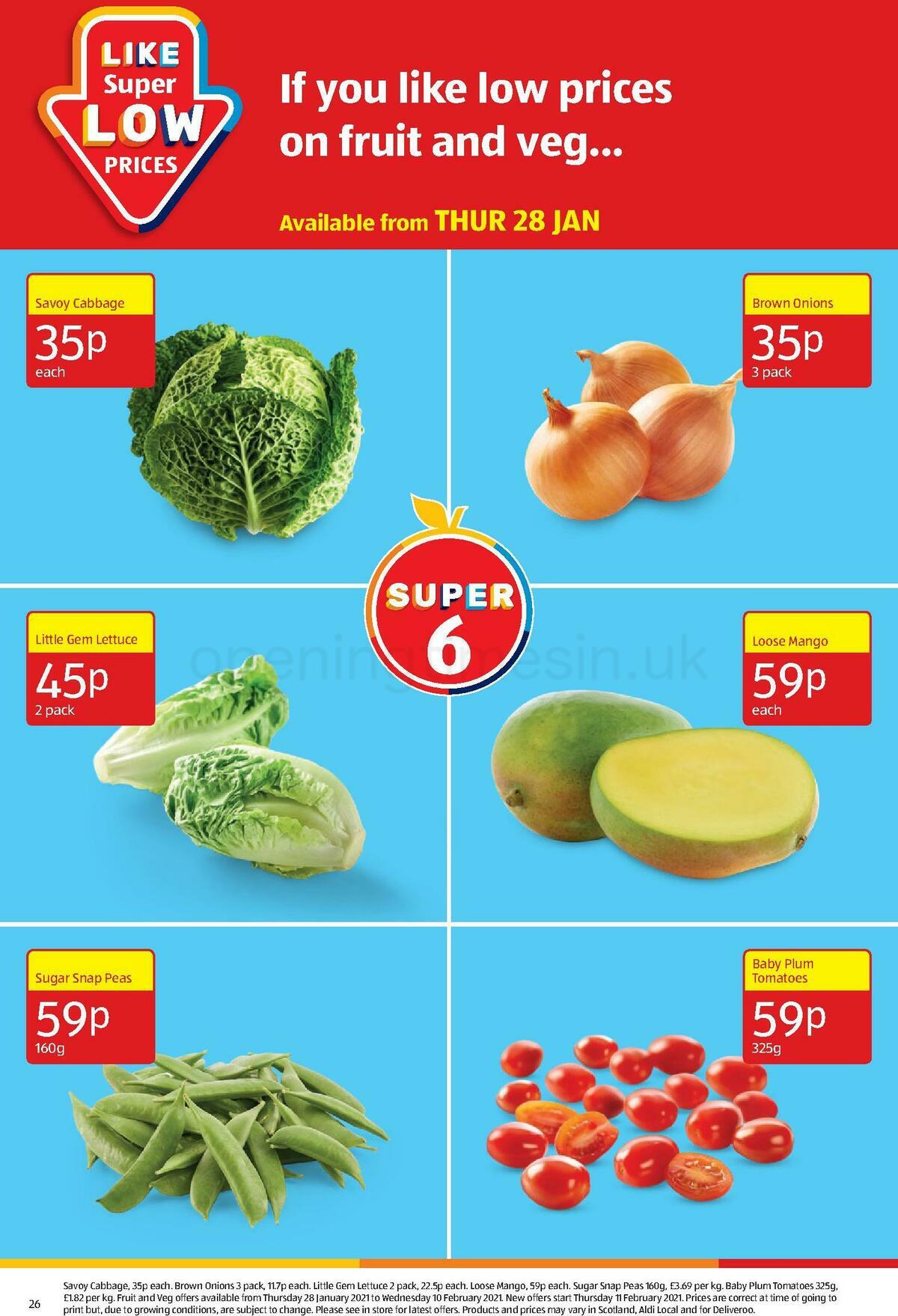 ALDI Offers from 24 January