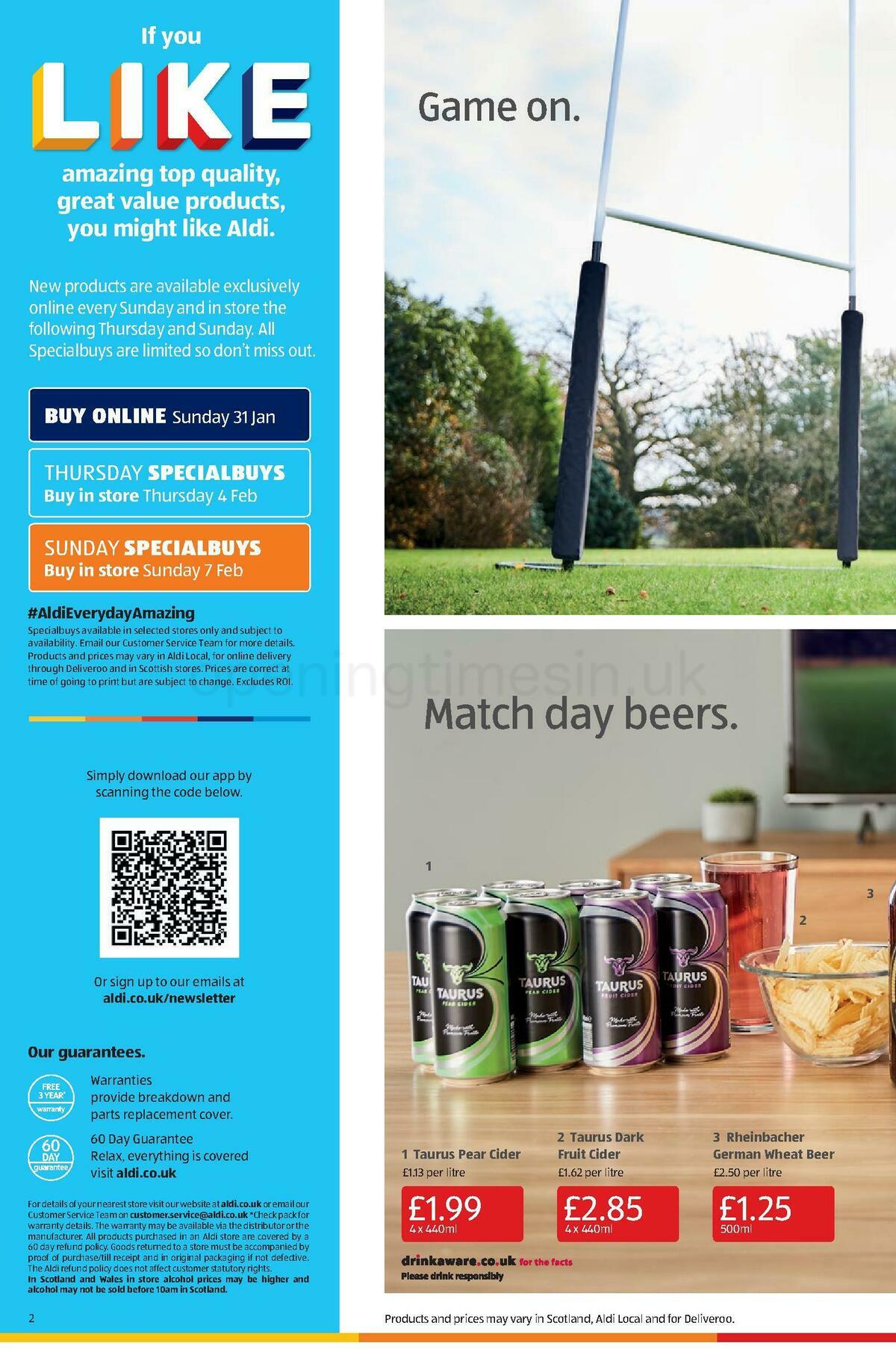 ALDI Offers from 31 January