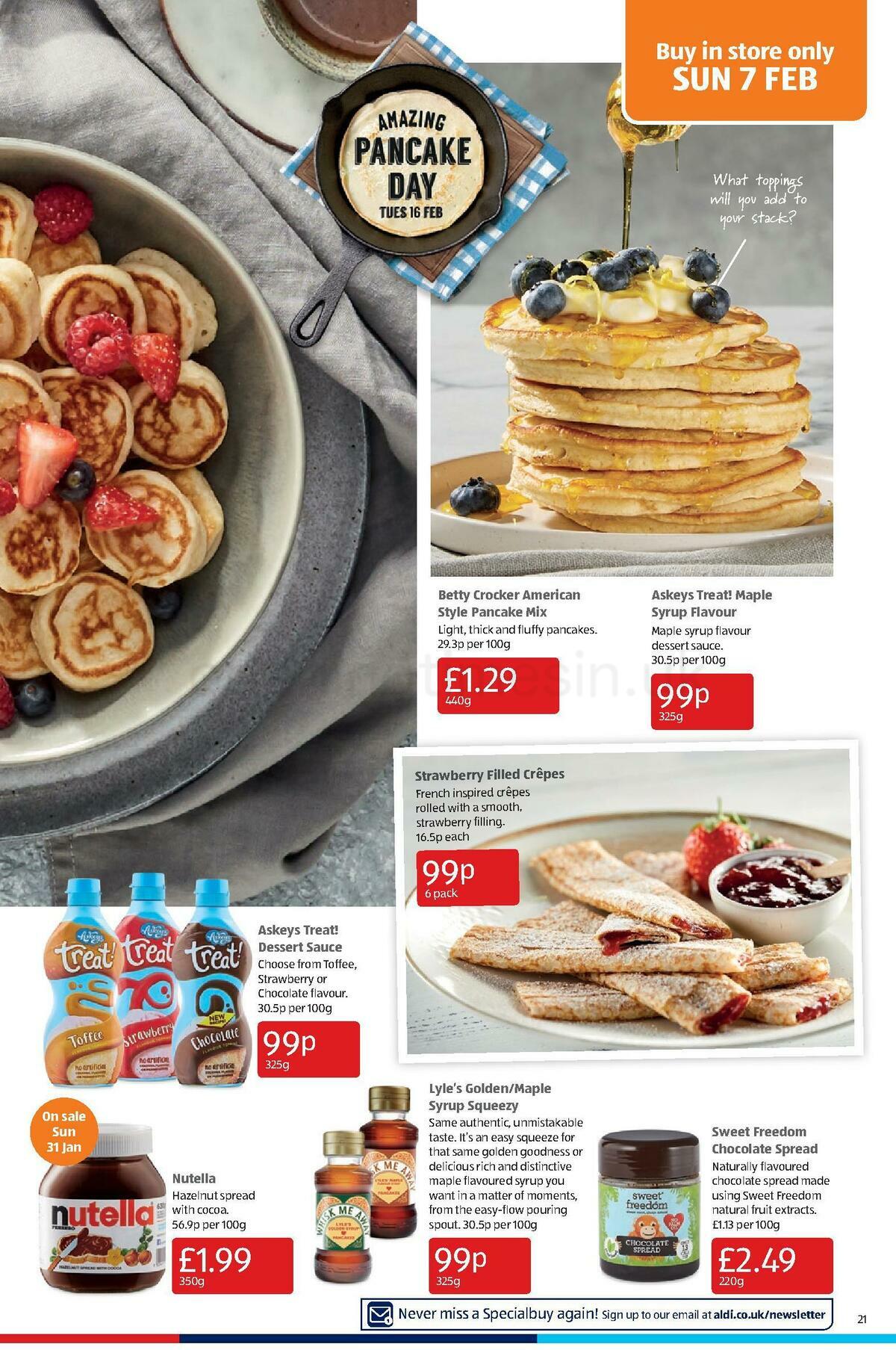 ALDI Offers from 31 January