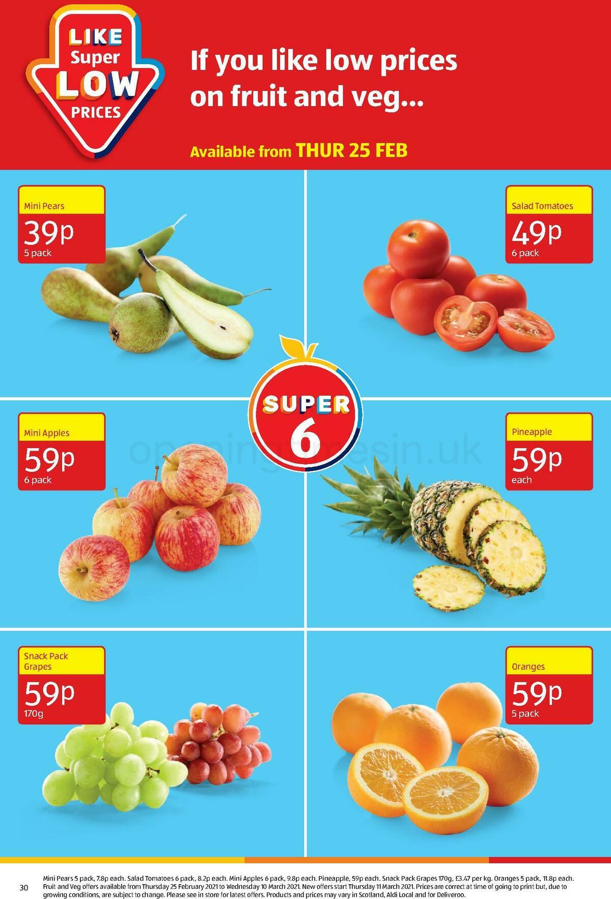 ALDI Offers from 21 February