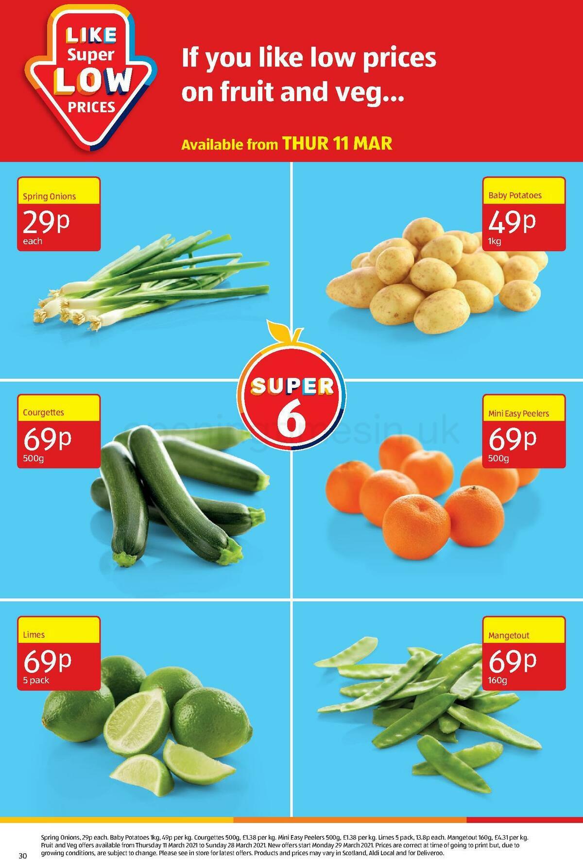 ALDI Offers from 7 March