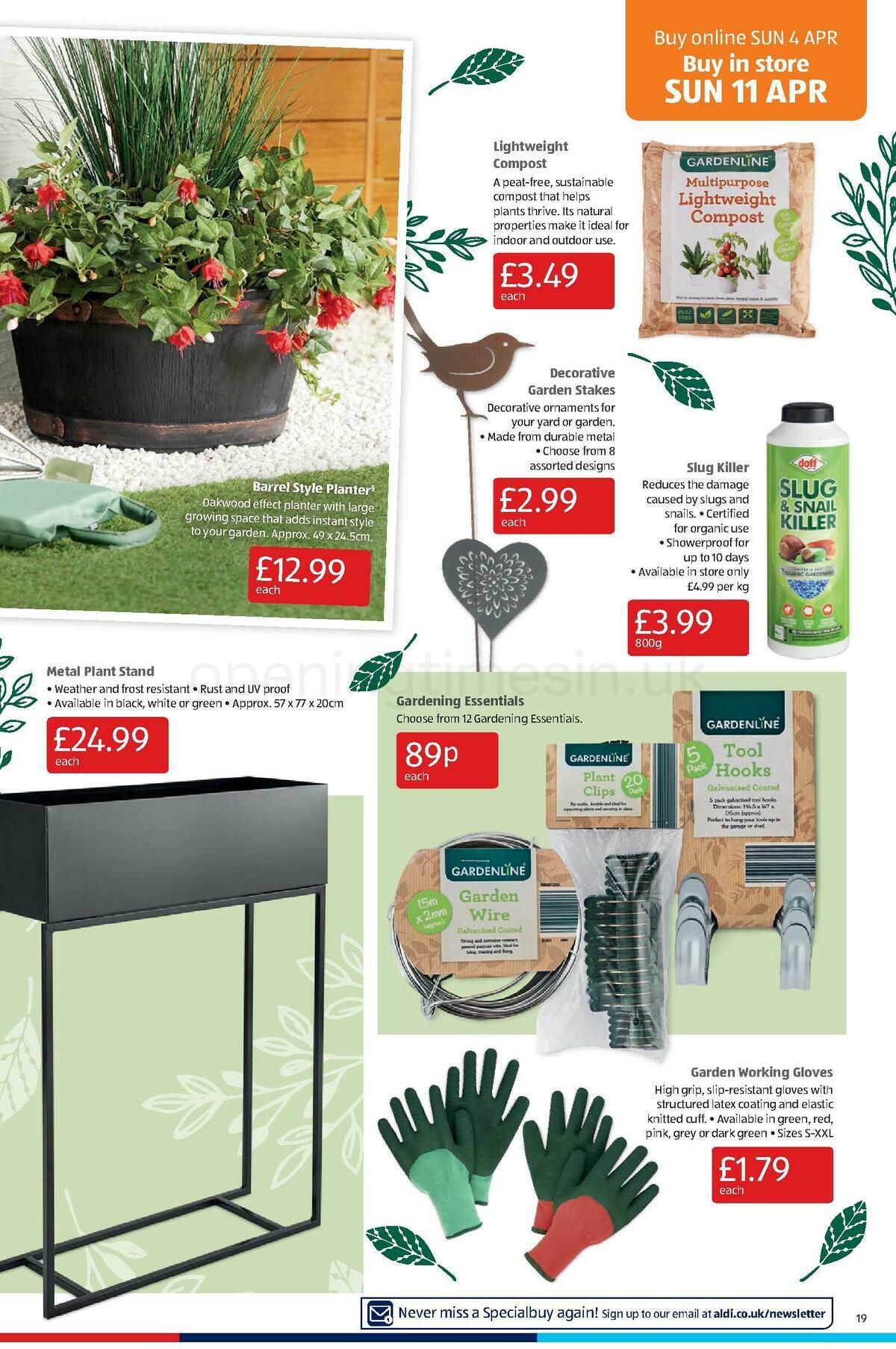 ALDI Offers from 4 April