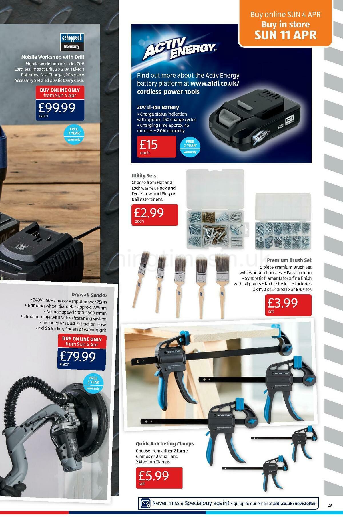 ALDI Offers from 4 April