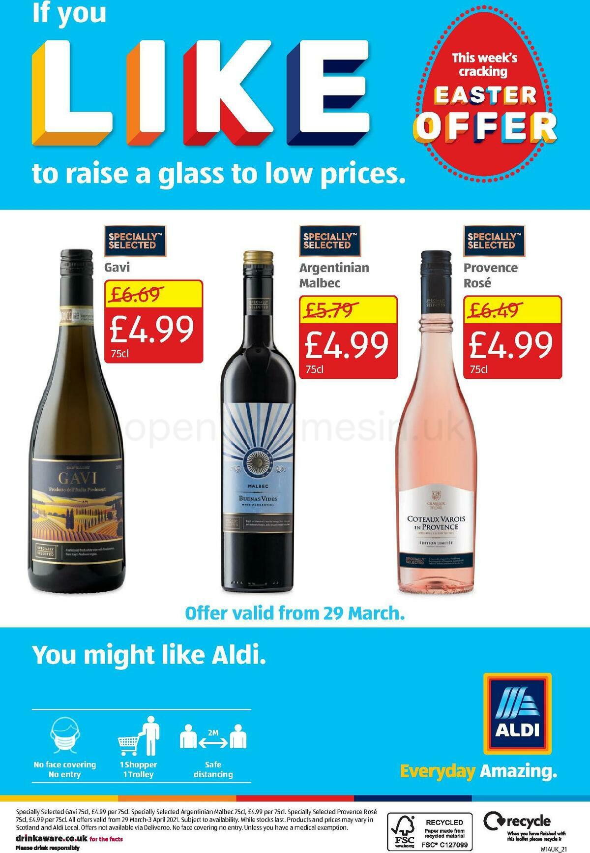 ALDI Offers from 4 April