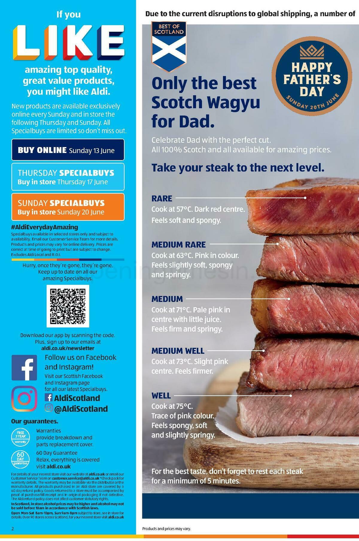 ALDI Scottish Offers from 13 June