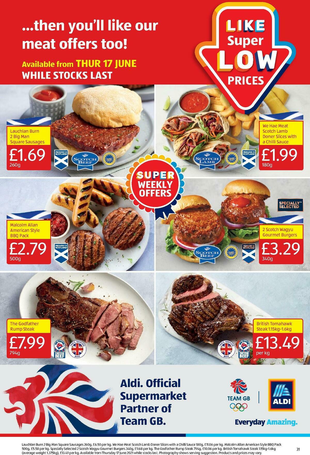 ALDI Scottish Offers from 13 June