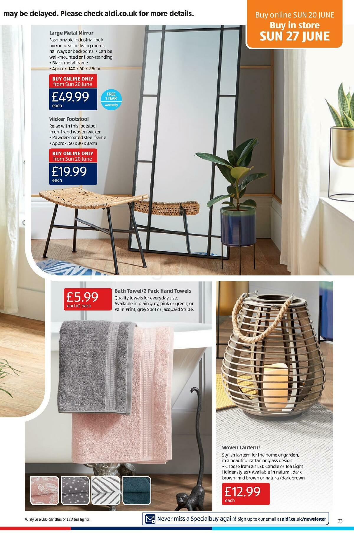 ALDI Offers from 20 June