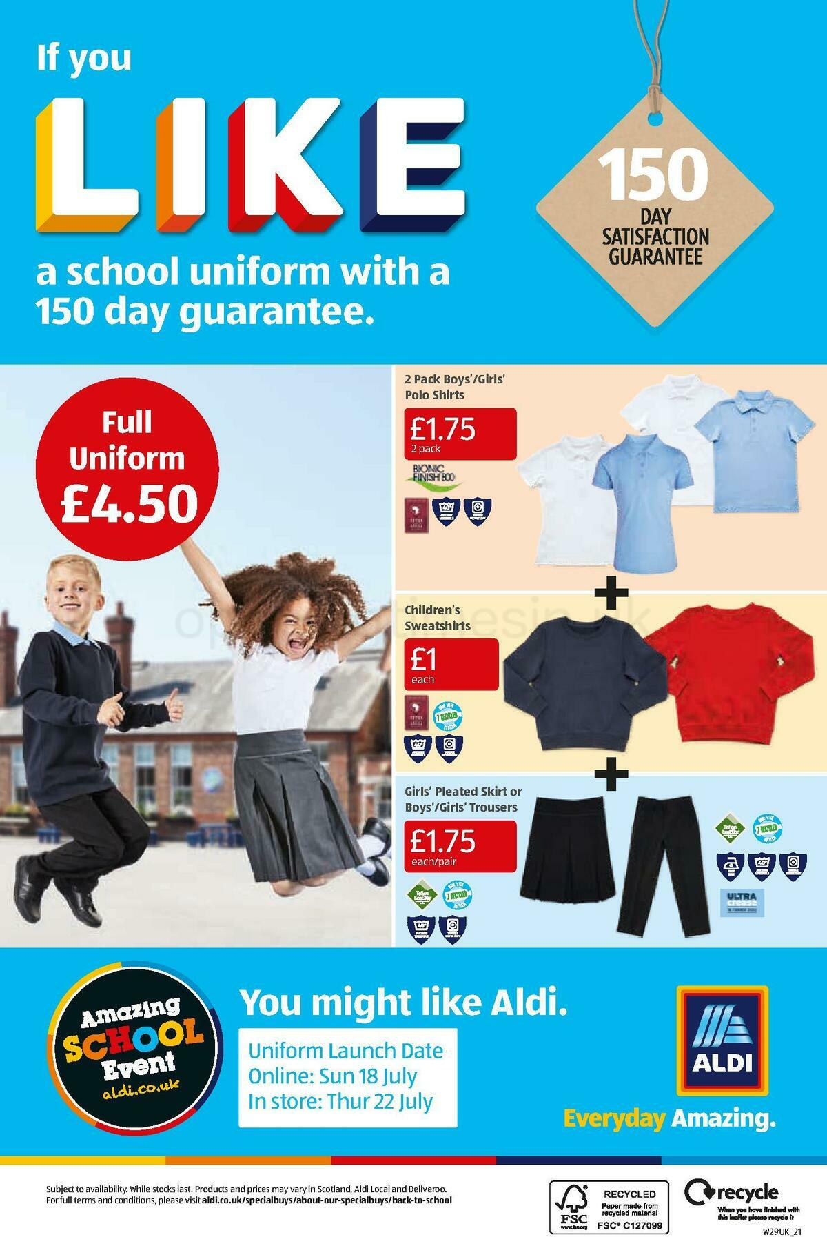 ALDI Offers from 18 July