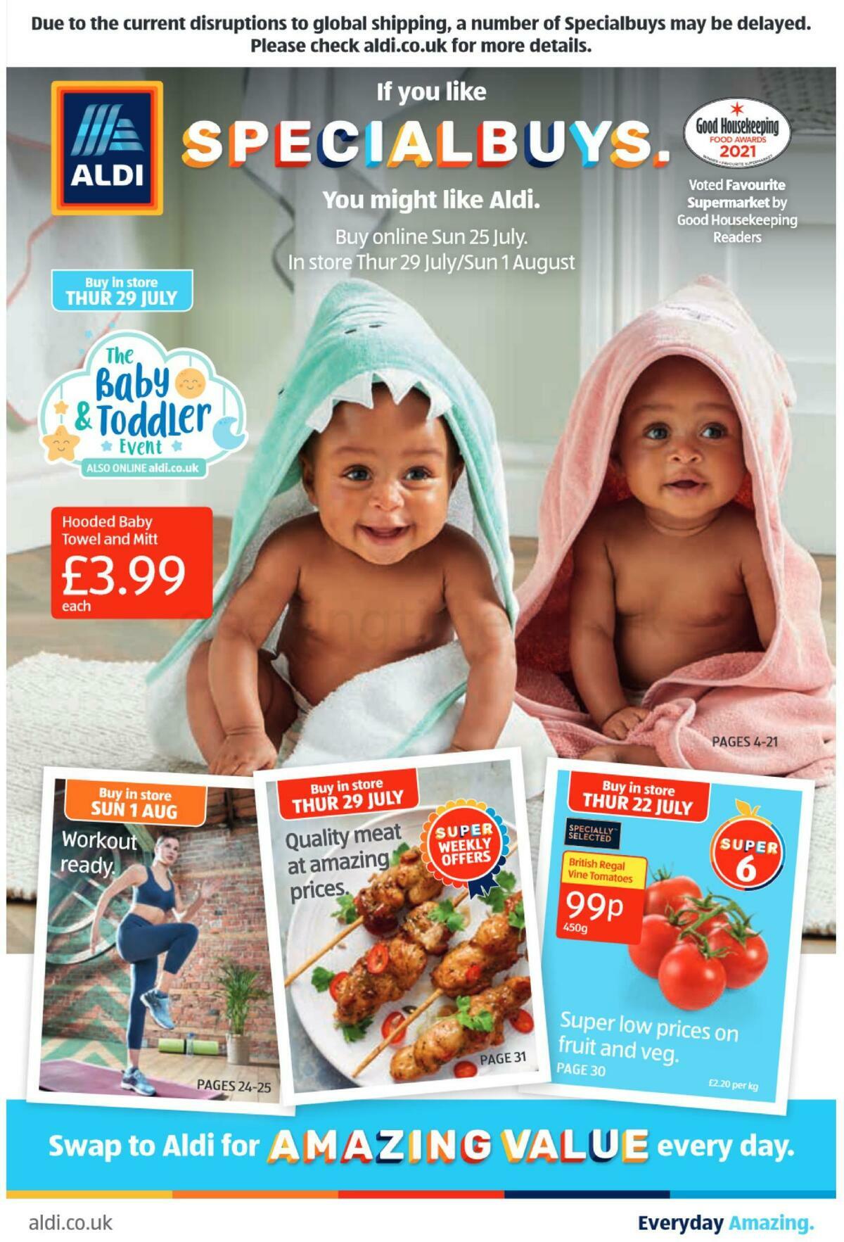 ALDI Offers from 25 July