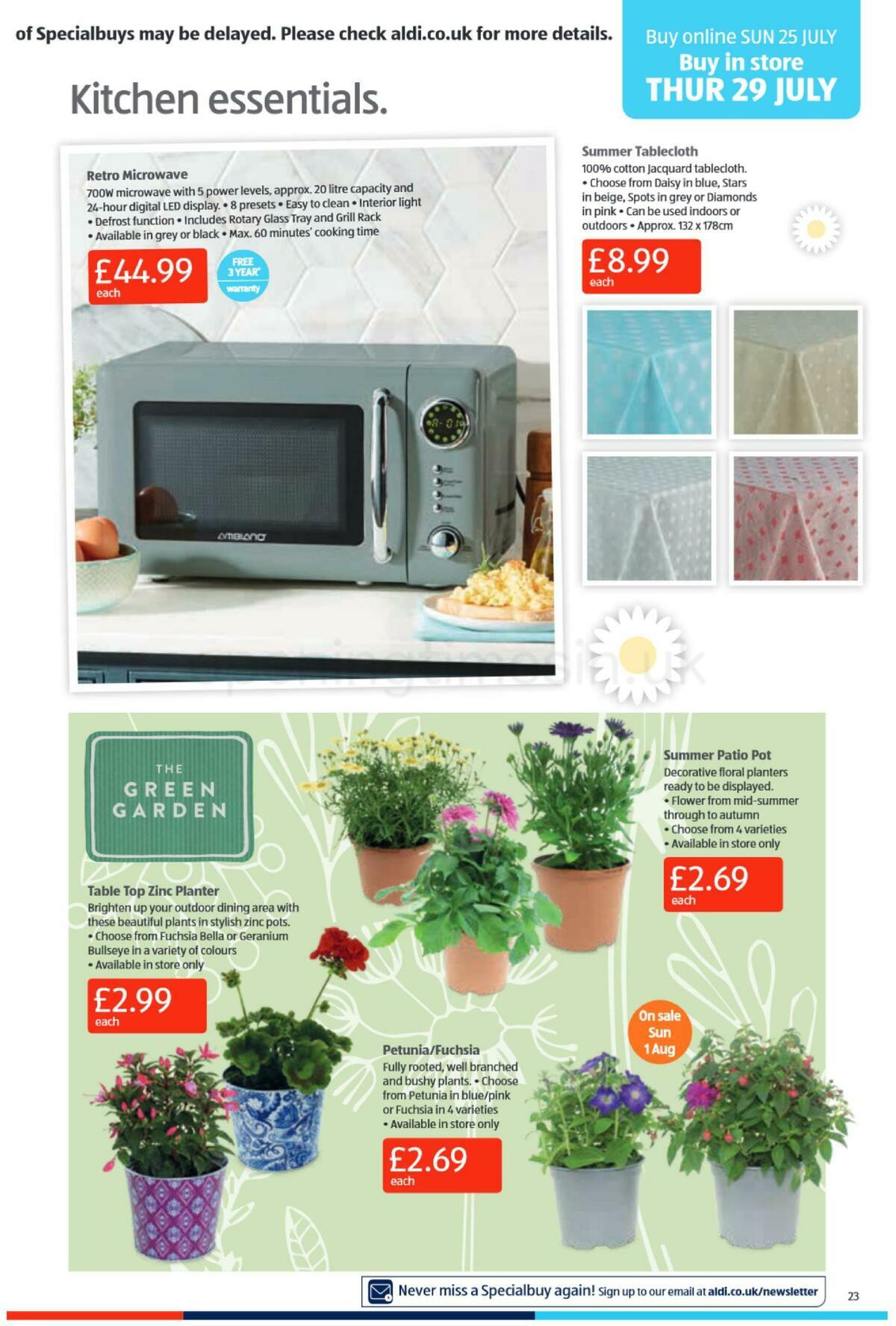 ALDI Offers from 25 July