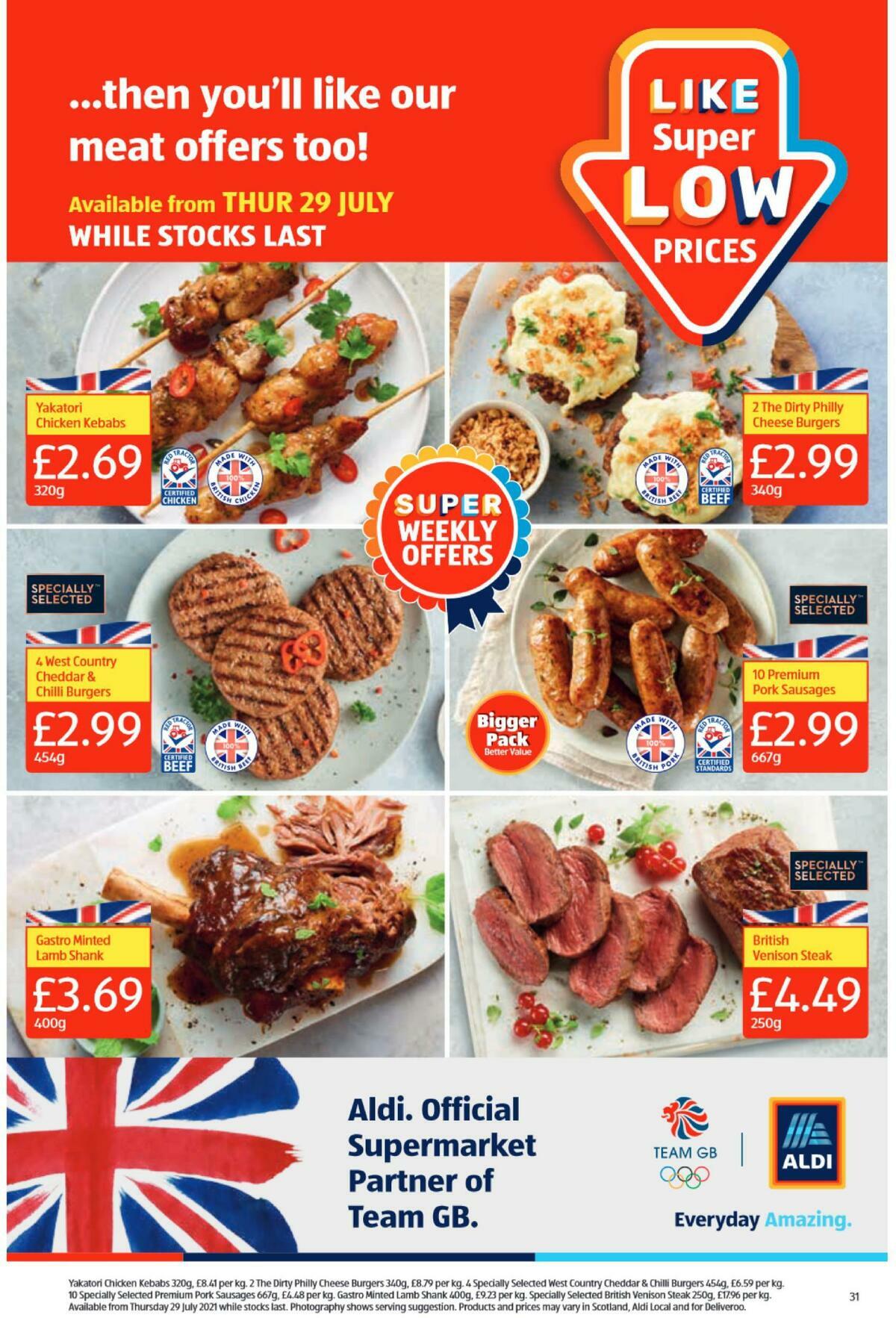 ALDI Offers from 25 July