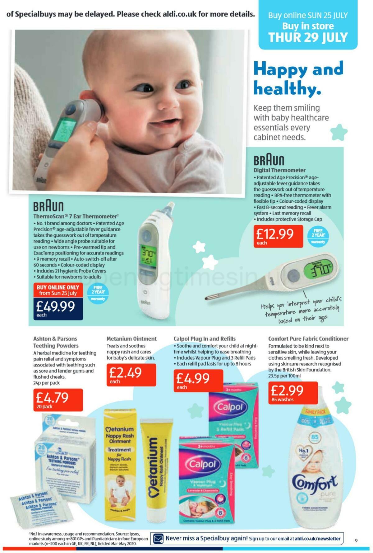 ALDI Offers from 25 July