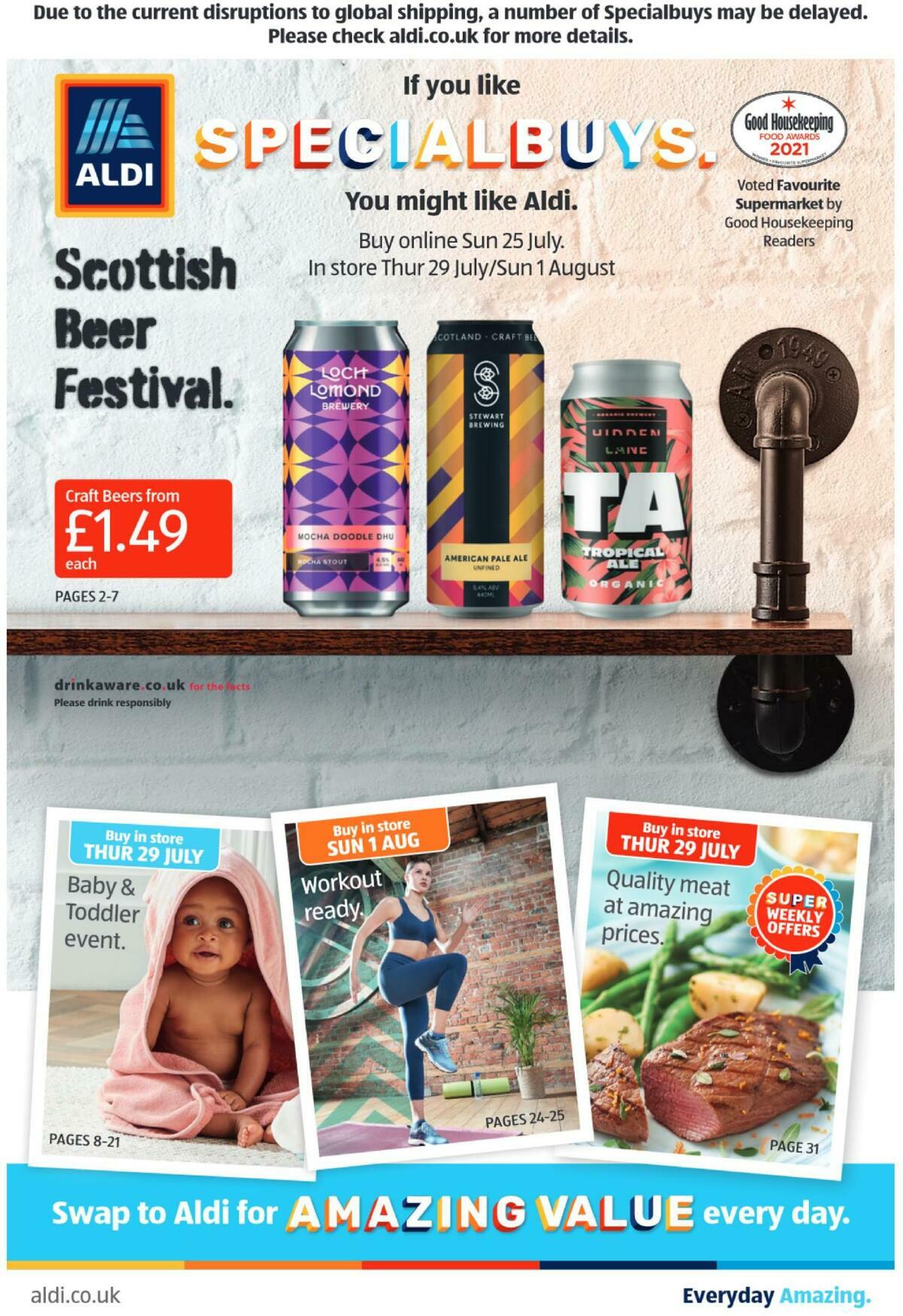 ALDI Scottish Offers from 25 July