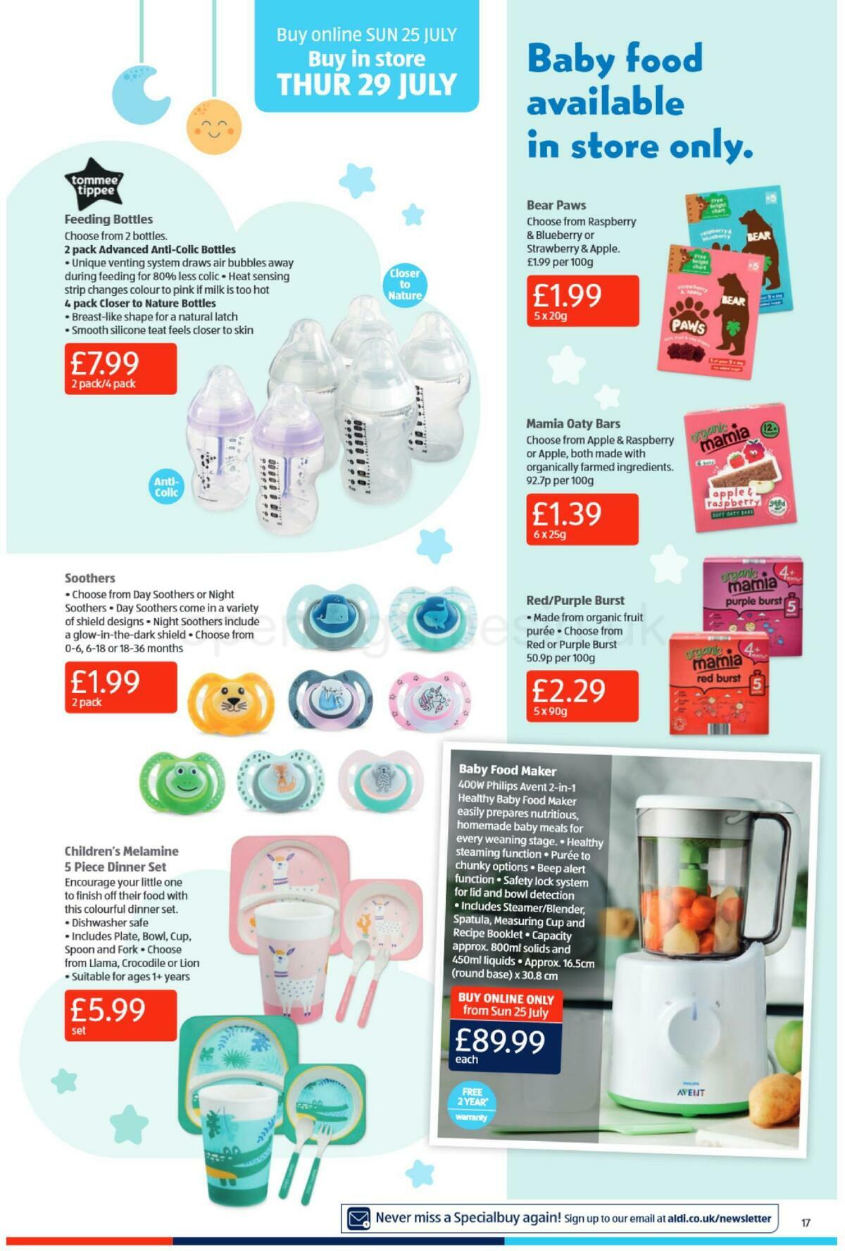 ALDI Scottish Offers from 25 July