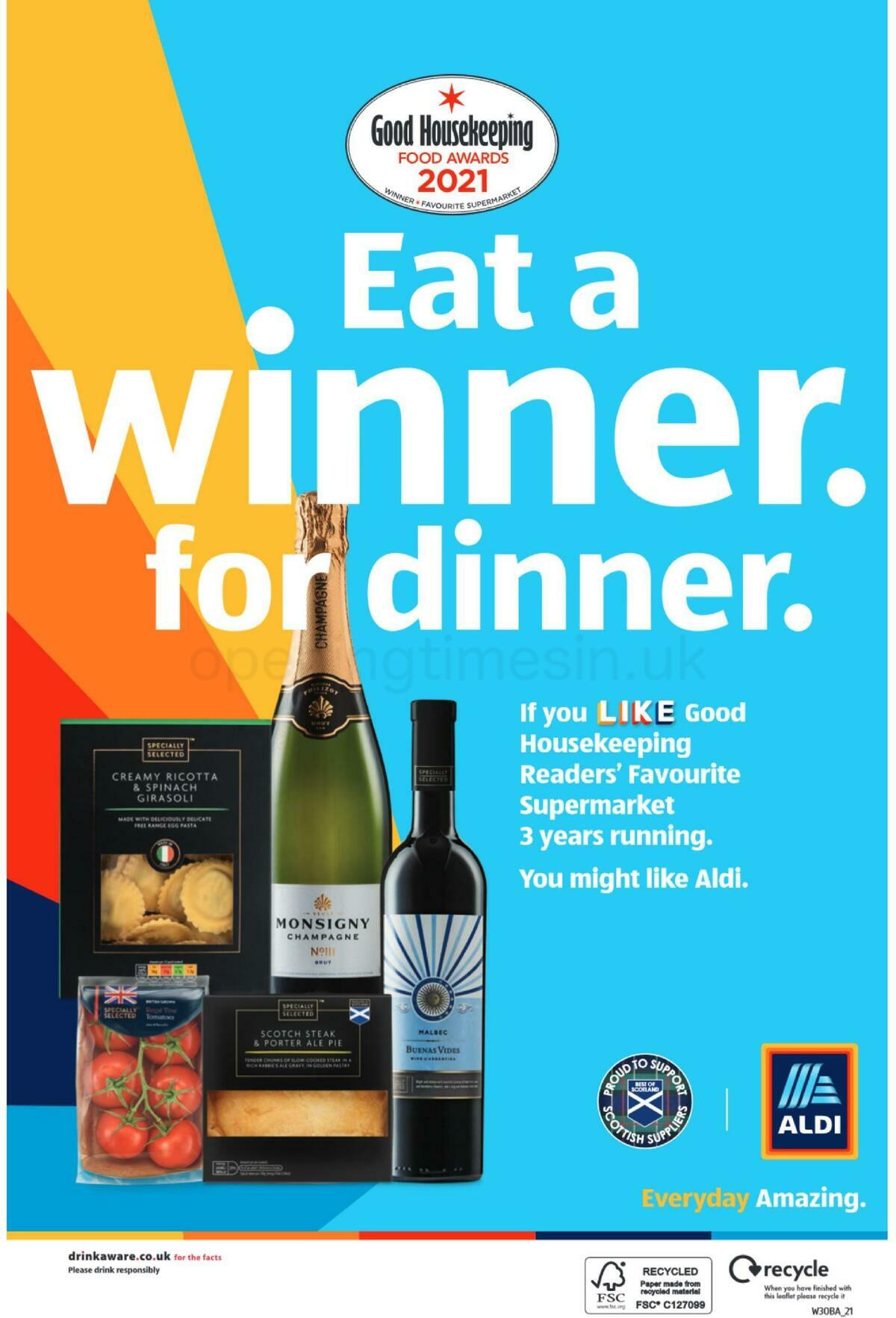 ALDI Scottish Offers from 25 July