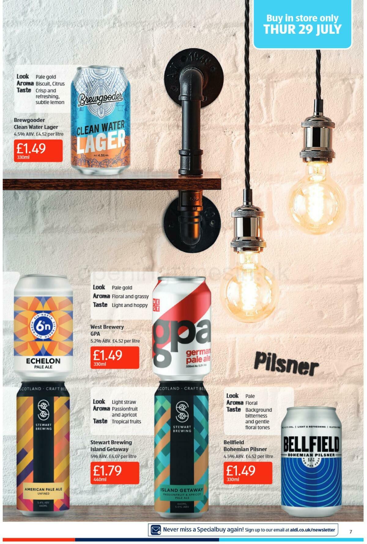 ALDI Scottish Offers from 25 July