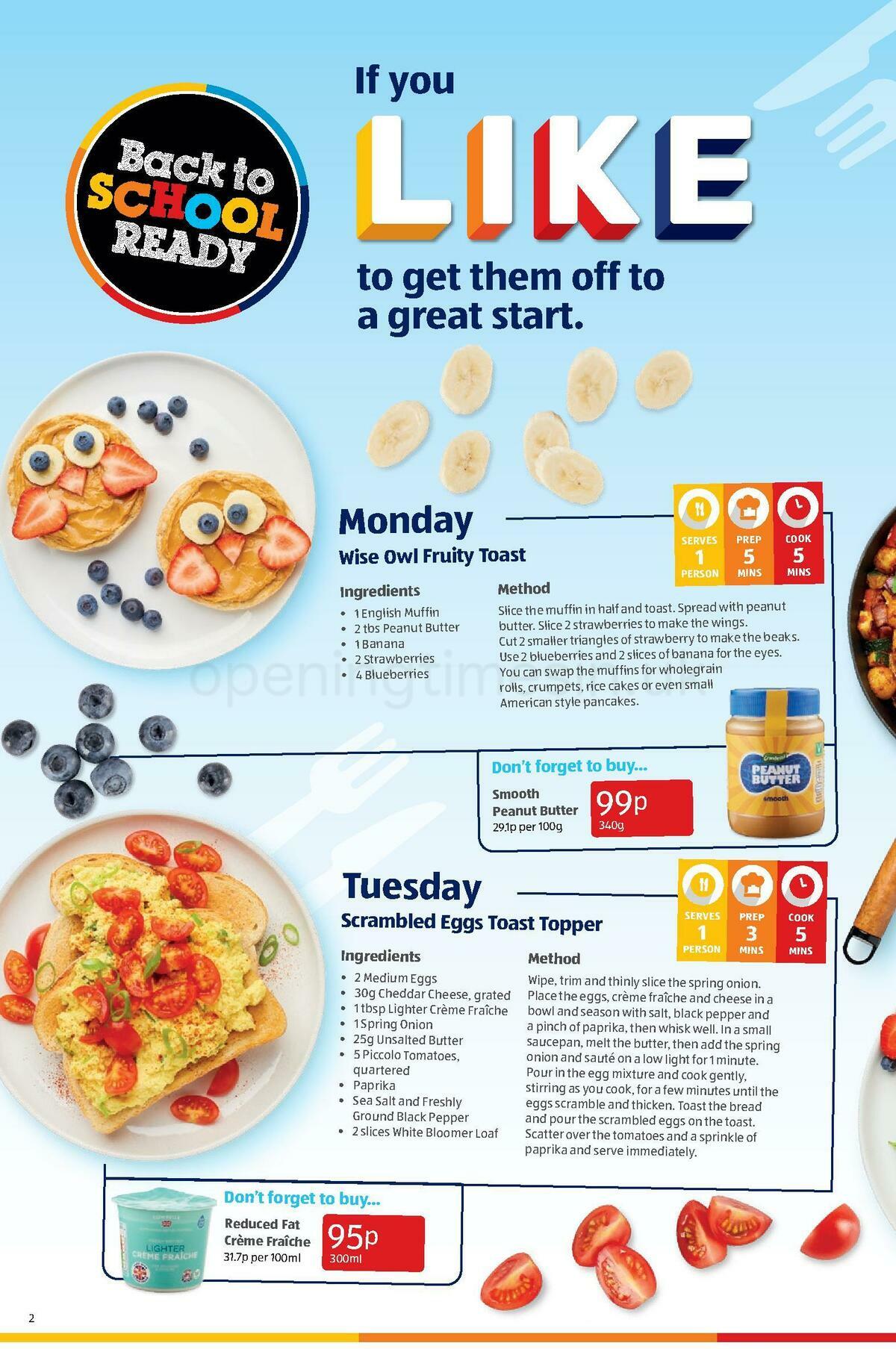 ALDI Offers from 5 September