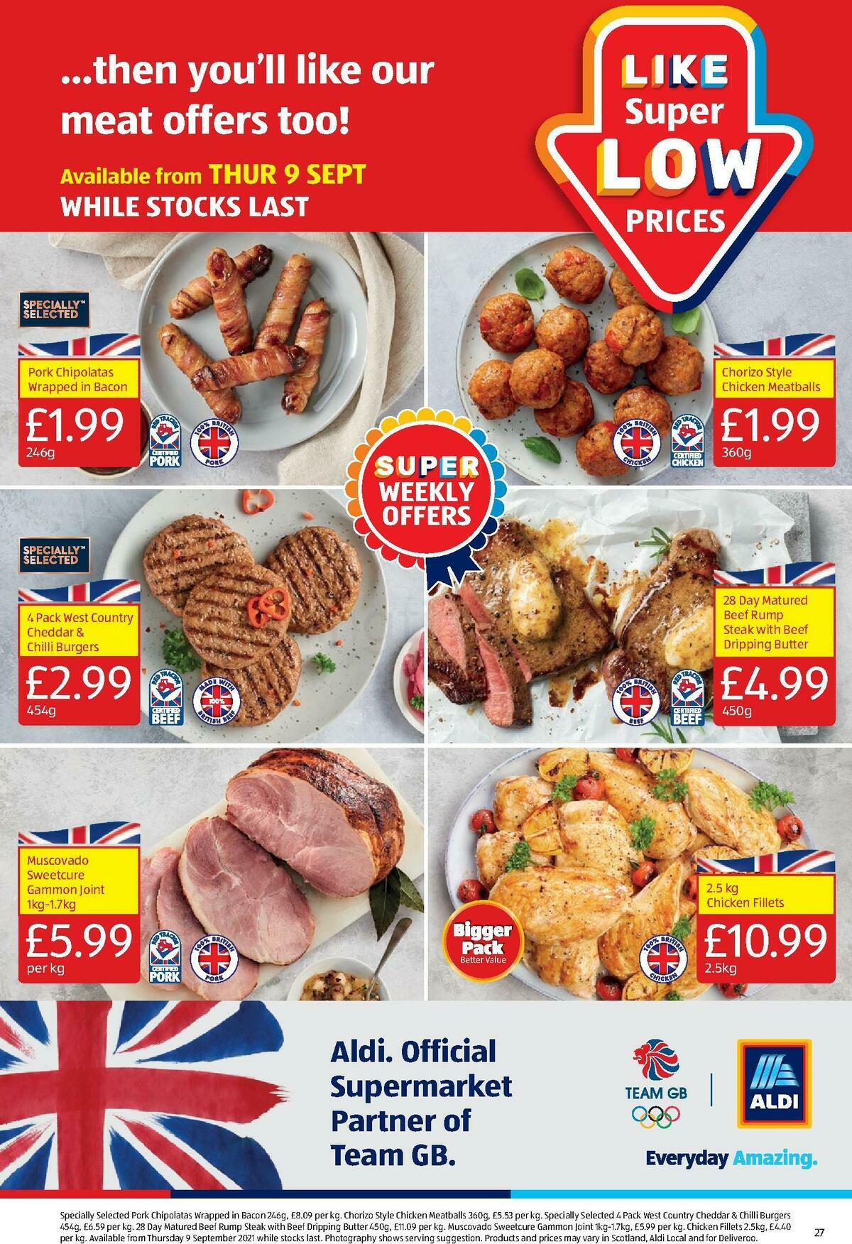 ALDI Offers from 5 September