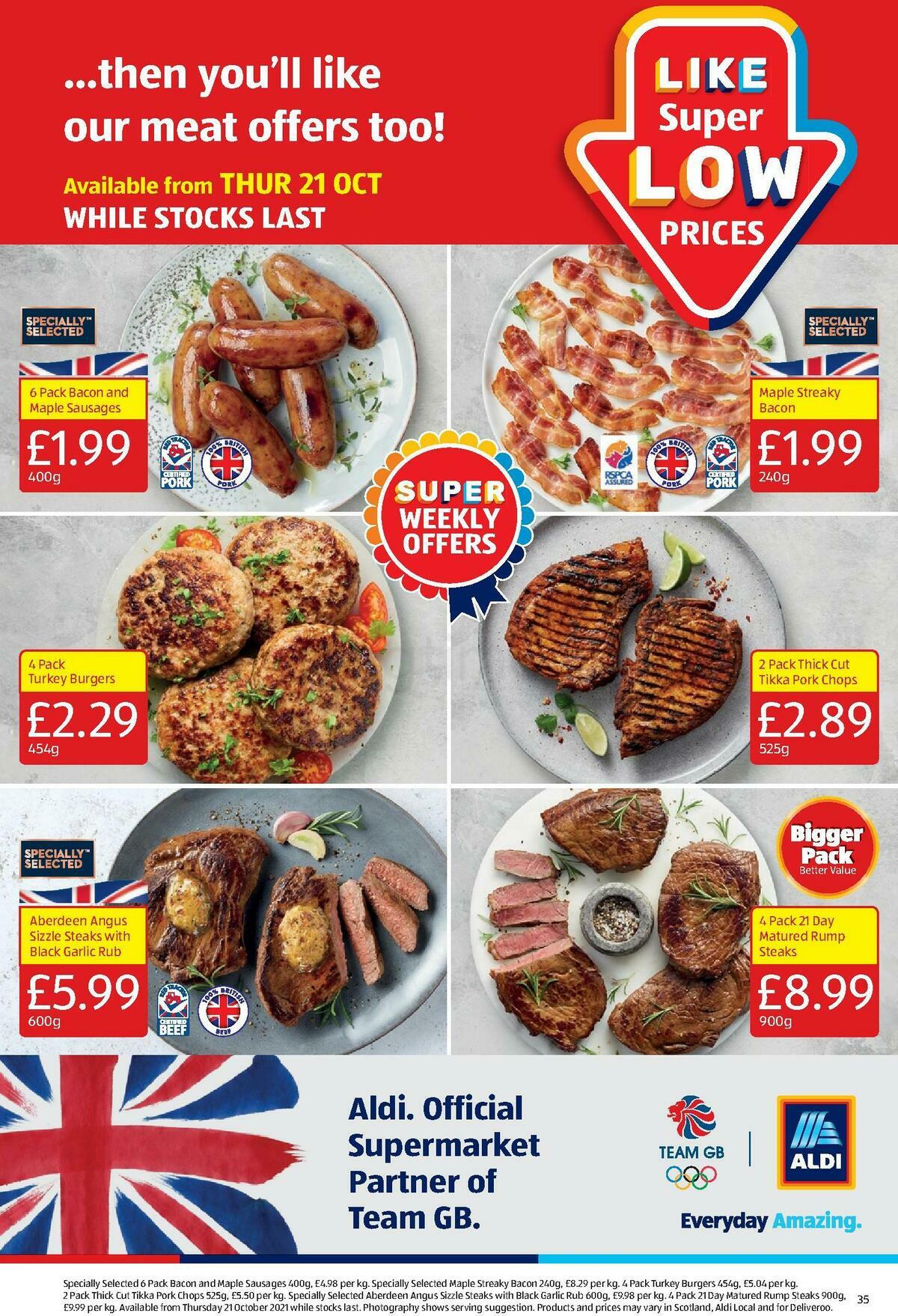 ALDI Offers from 17 October