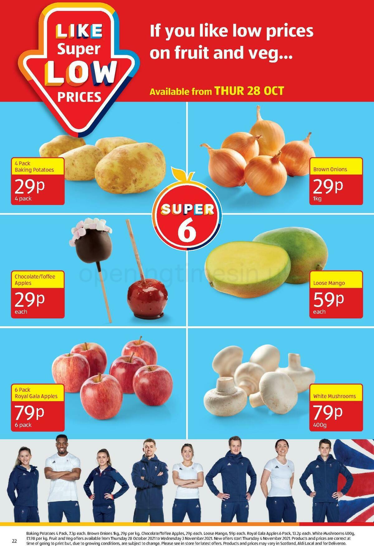ALDI Offers from 24 October