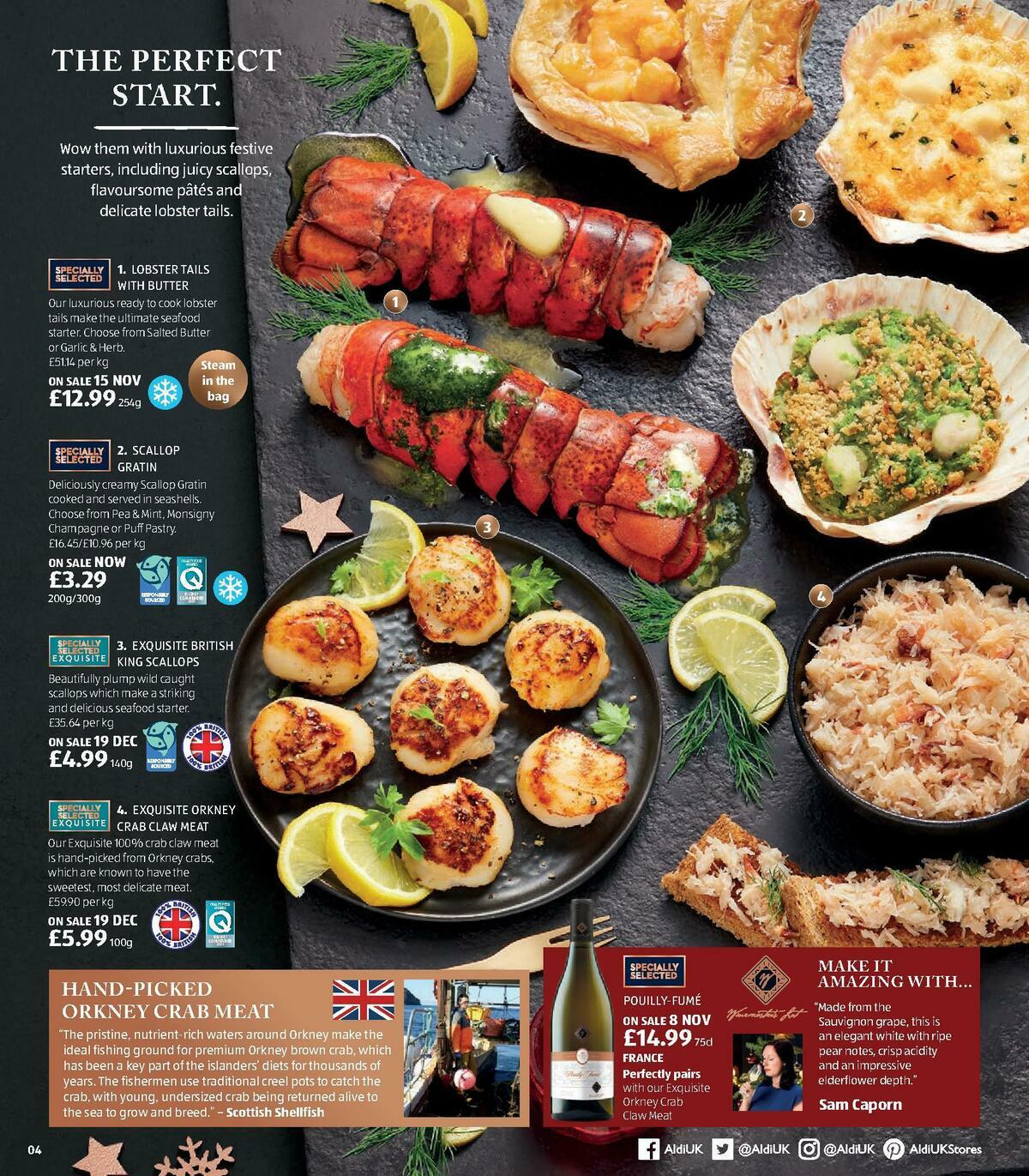 ALDI Christmas Brochure Offers from 10 November