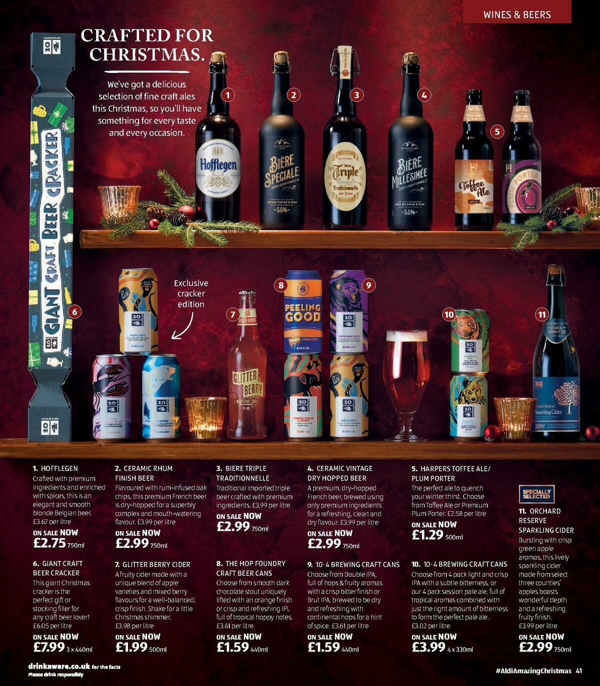 ALDI Christmas Brochure Offers from 10 November