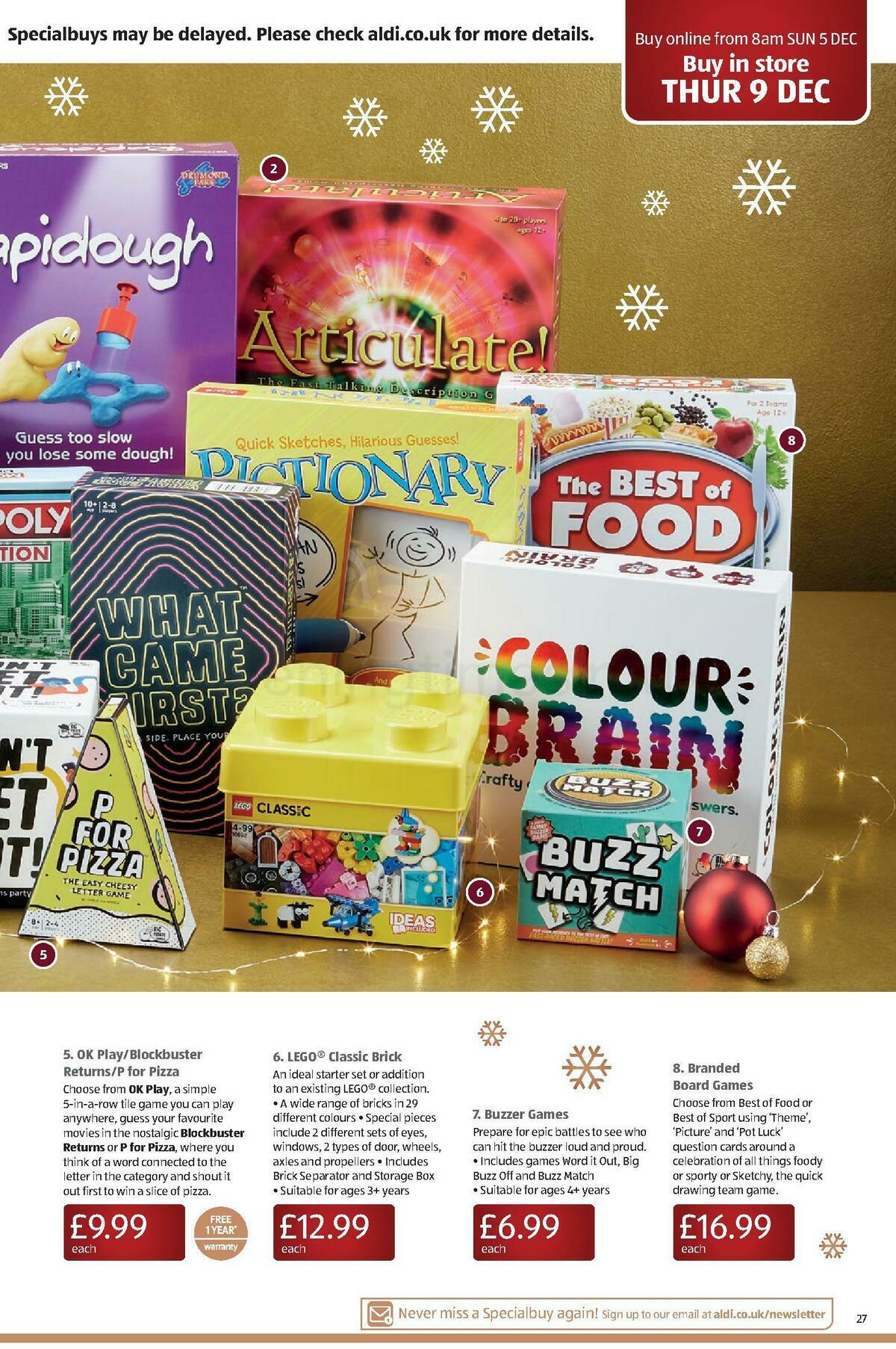 ALDI Offers from 5 December