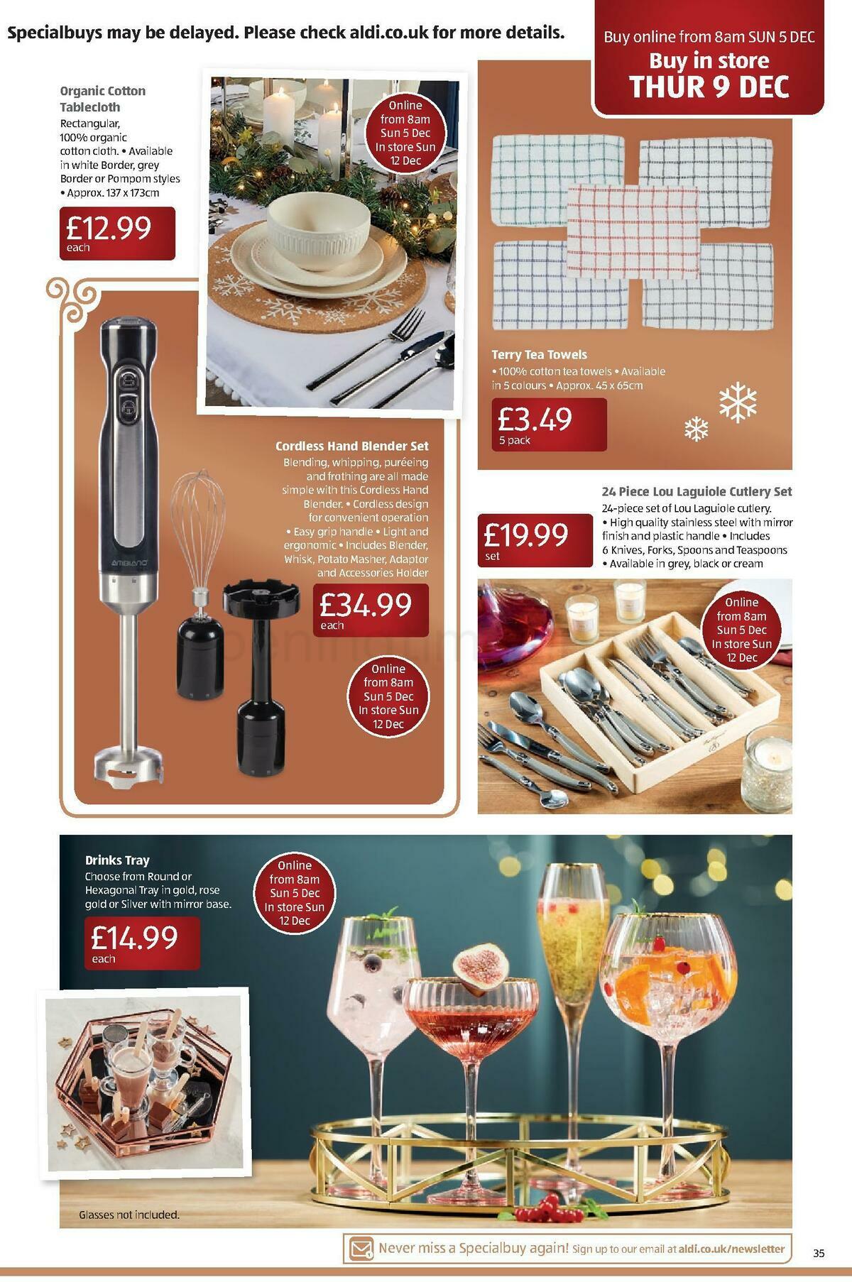 ALDI Offers from 5 December