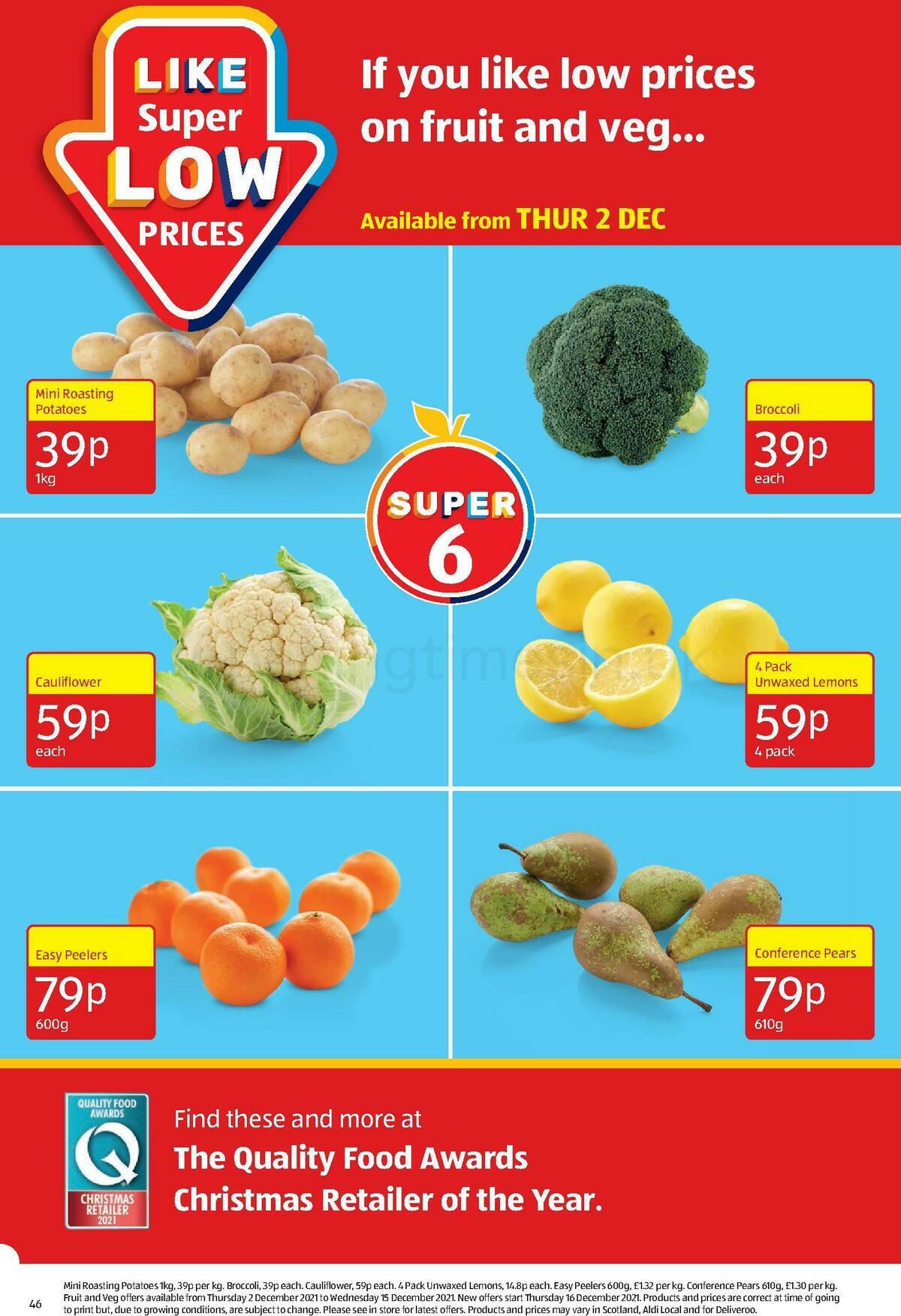 ALDI Offers from 5 December