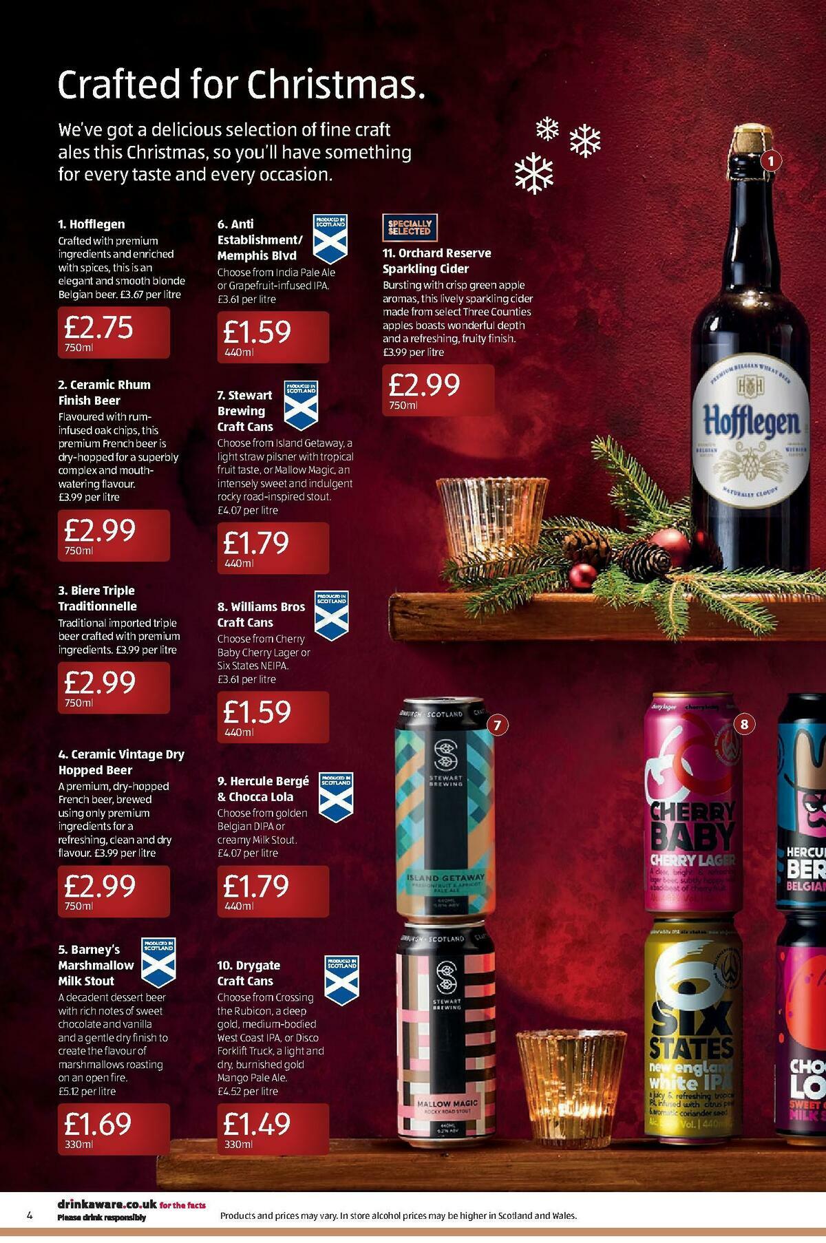 ALDI Scottish Offers from 5 December