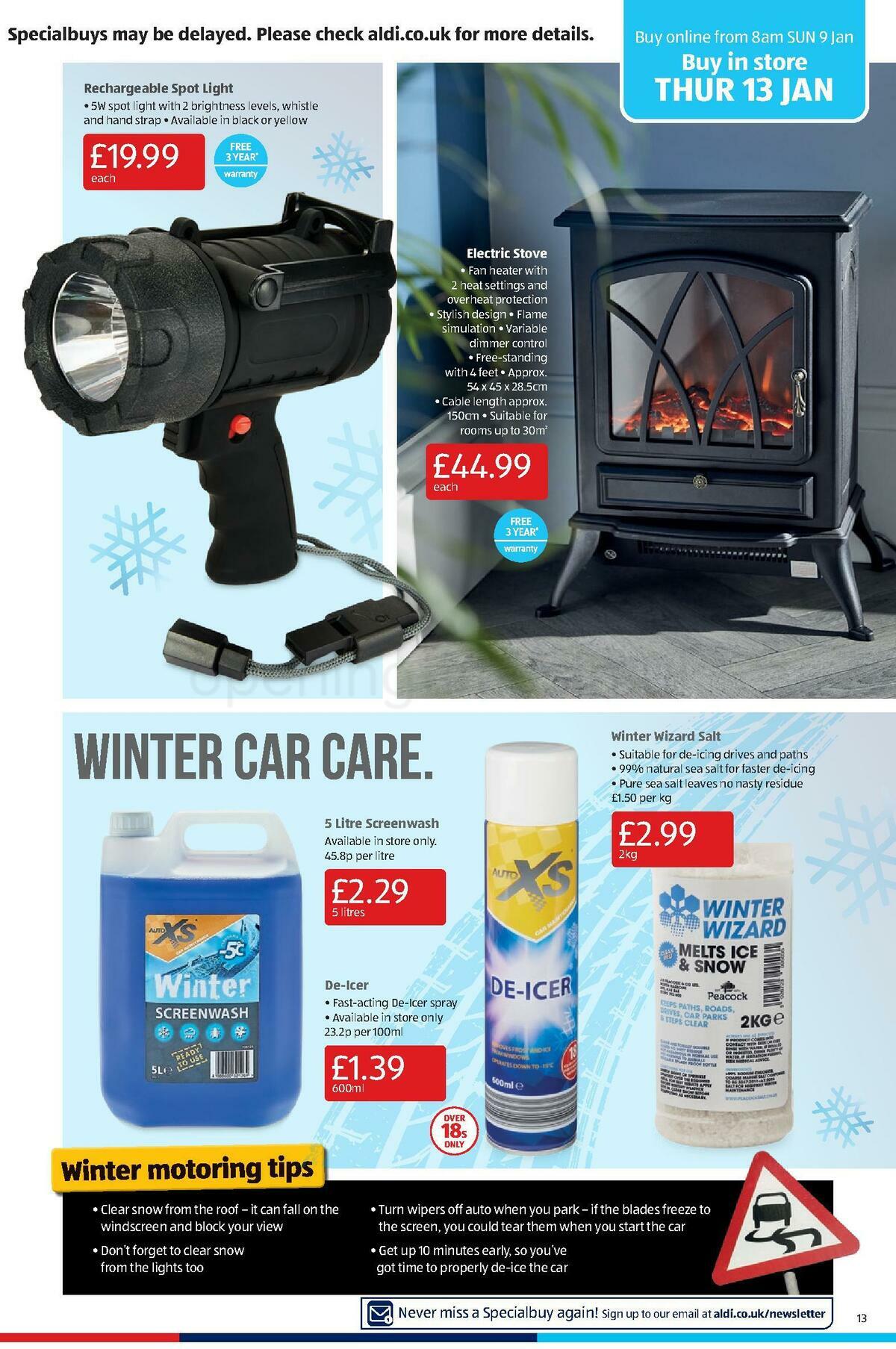 ALDI Offers from 9 January