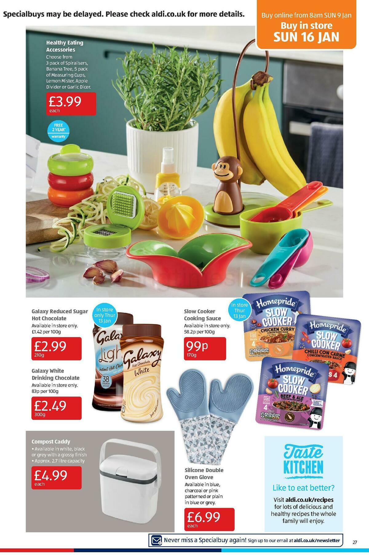 ALDI Offers from 9 January