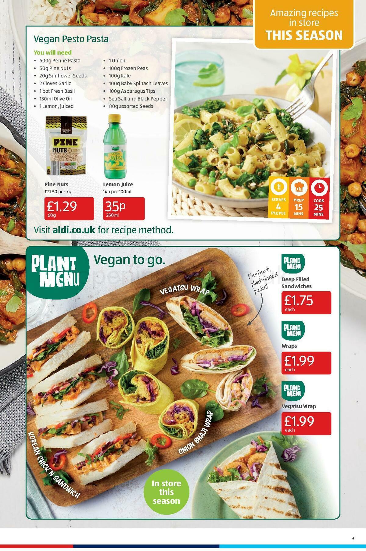 ALDI Offers from 9 January