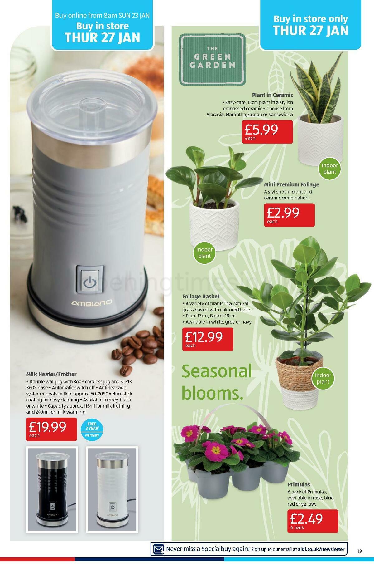 ALDI Offers from 23 January