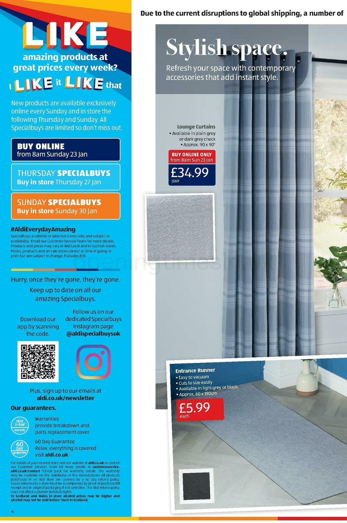 ALDI Offers from 23 January