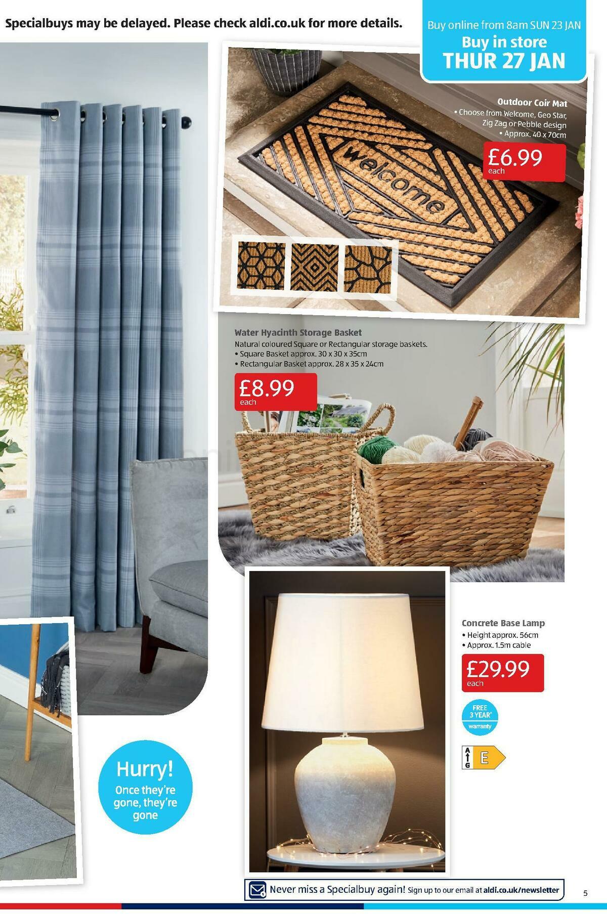 ALDI Offers from 23 January