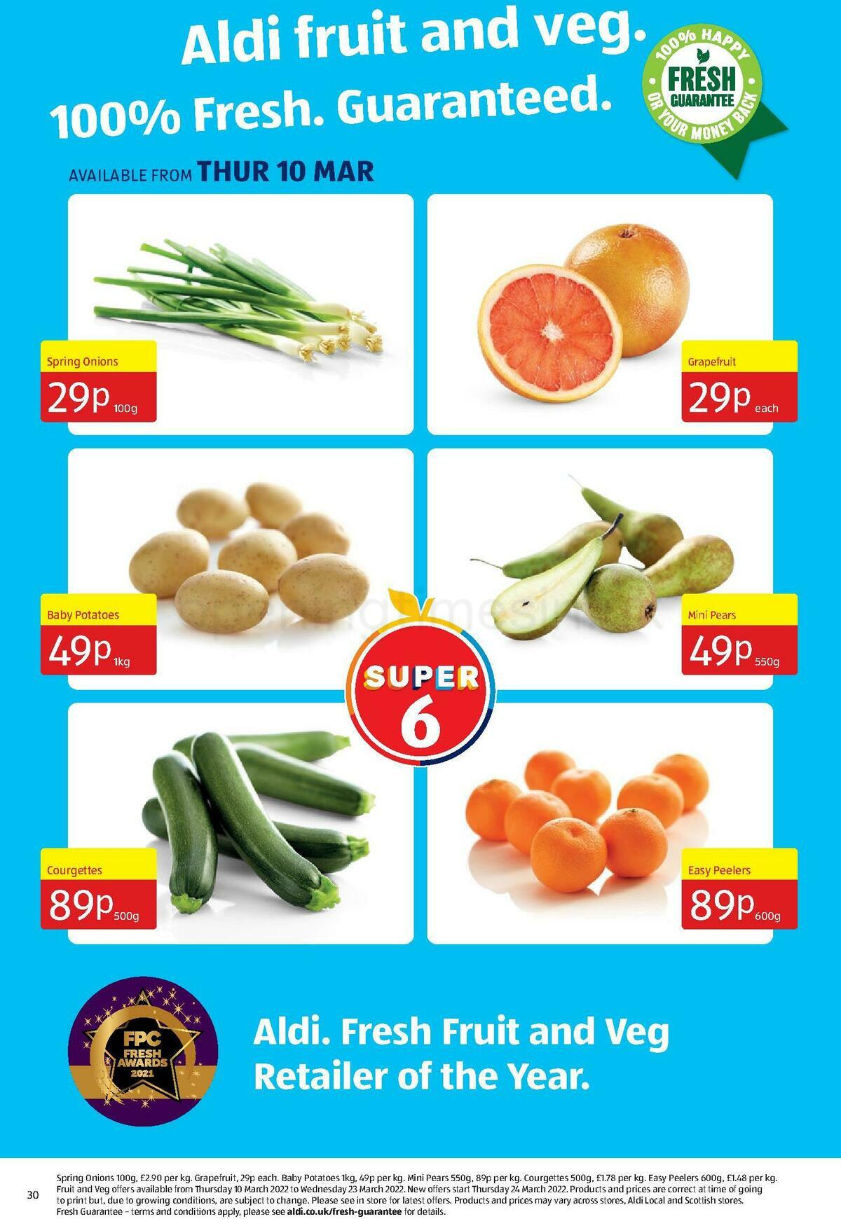 ALDI Offers from 6 March
