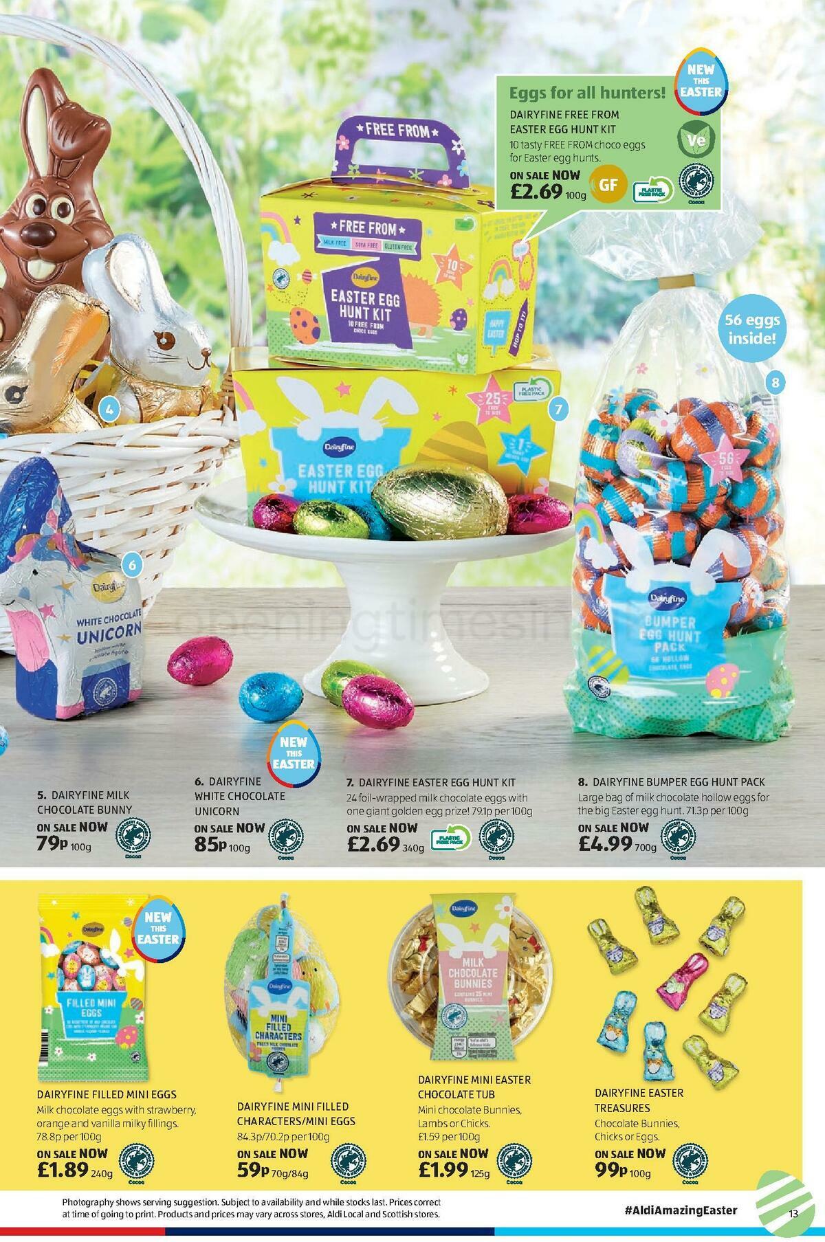 ALDI Easter Offers from 1 April