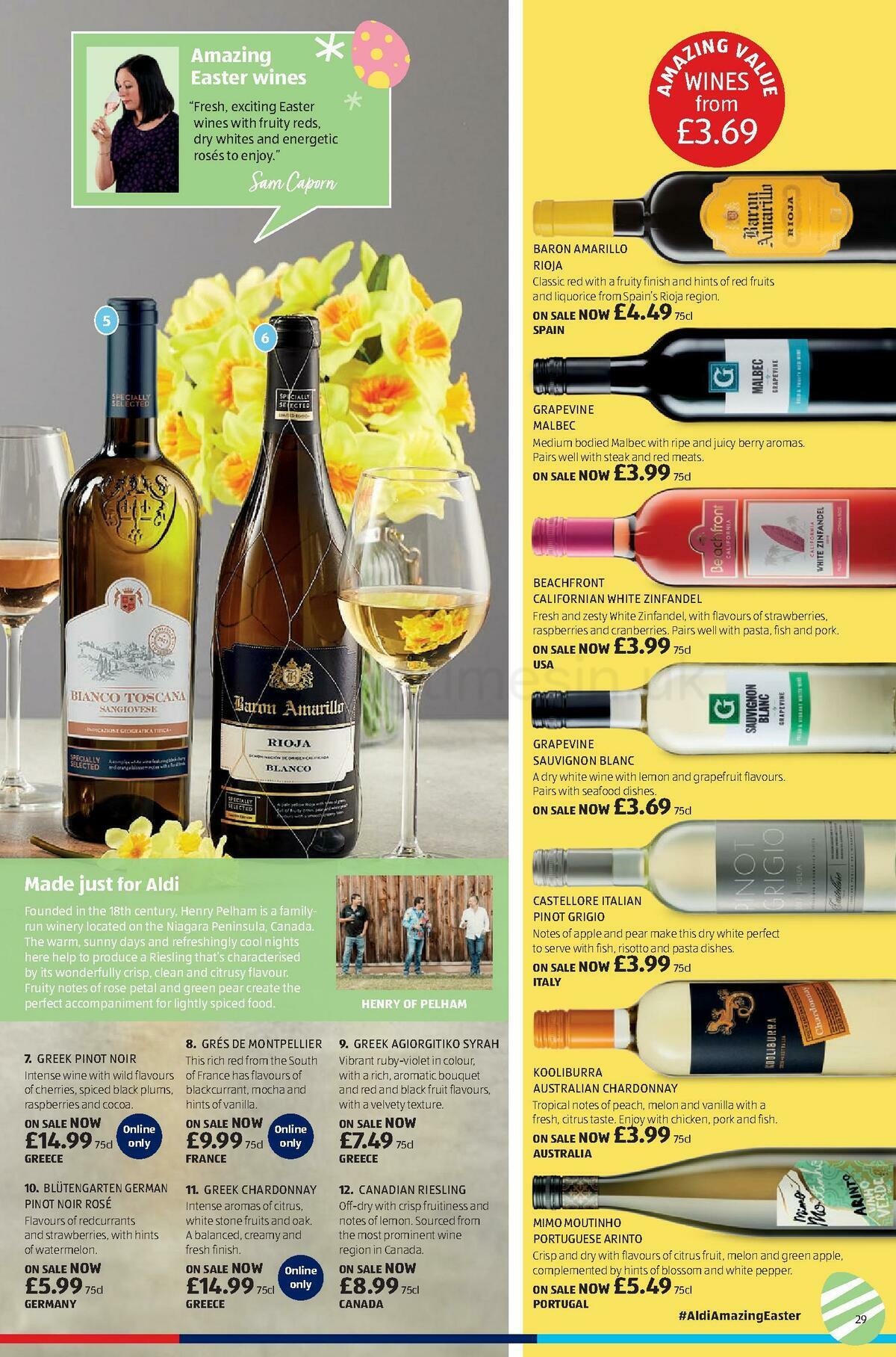 ALDI Easter Offers from 1 April