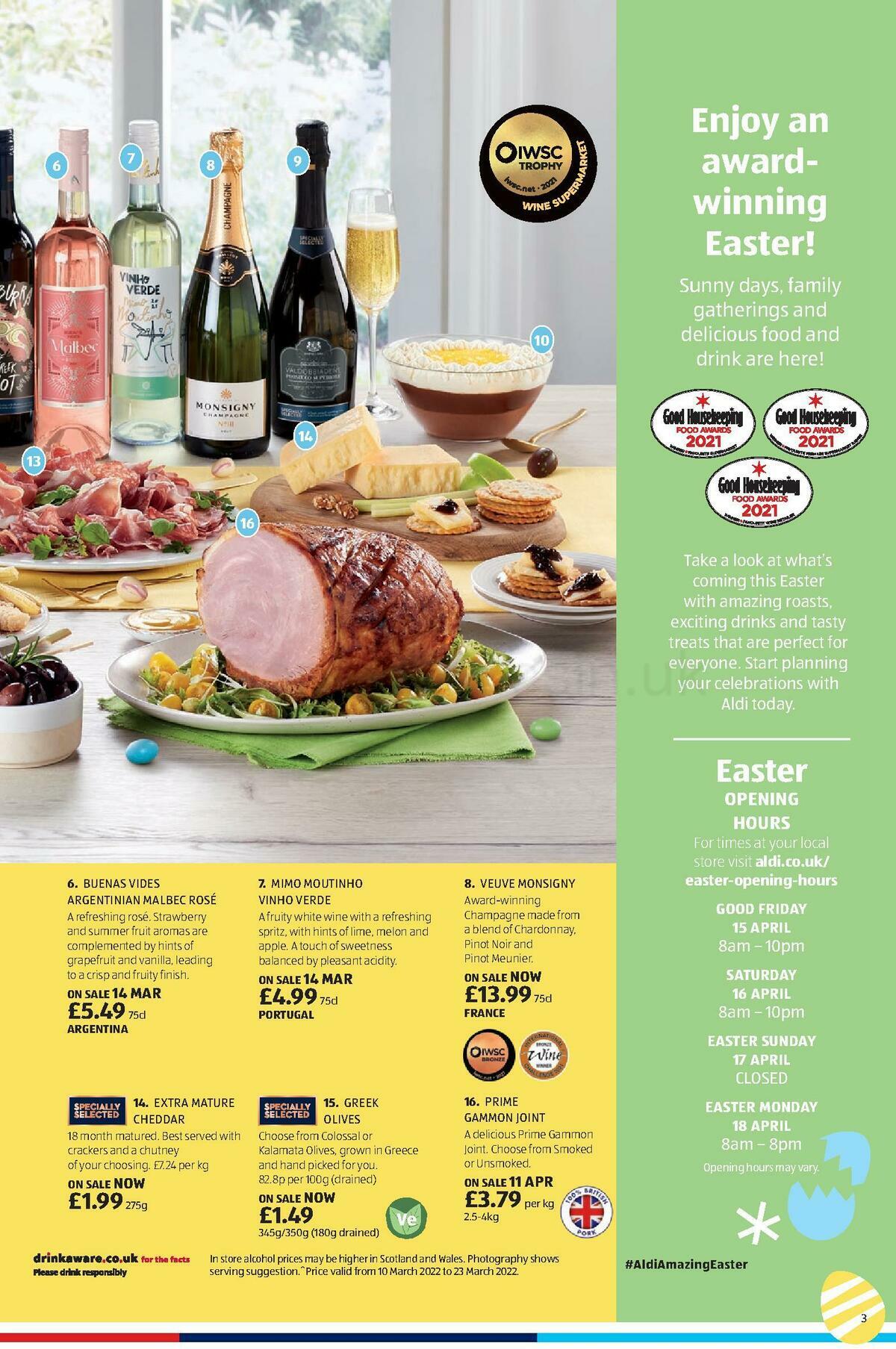 ALDI Easter Offers from 1 April