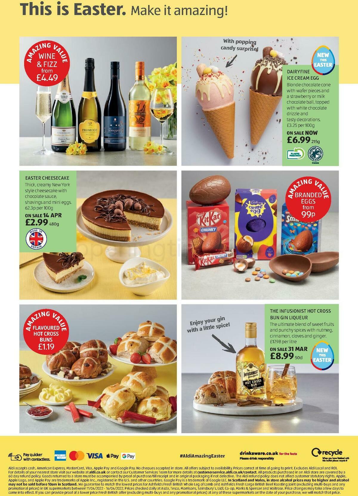 ALDI Easter Offers from 1 April