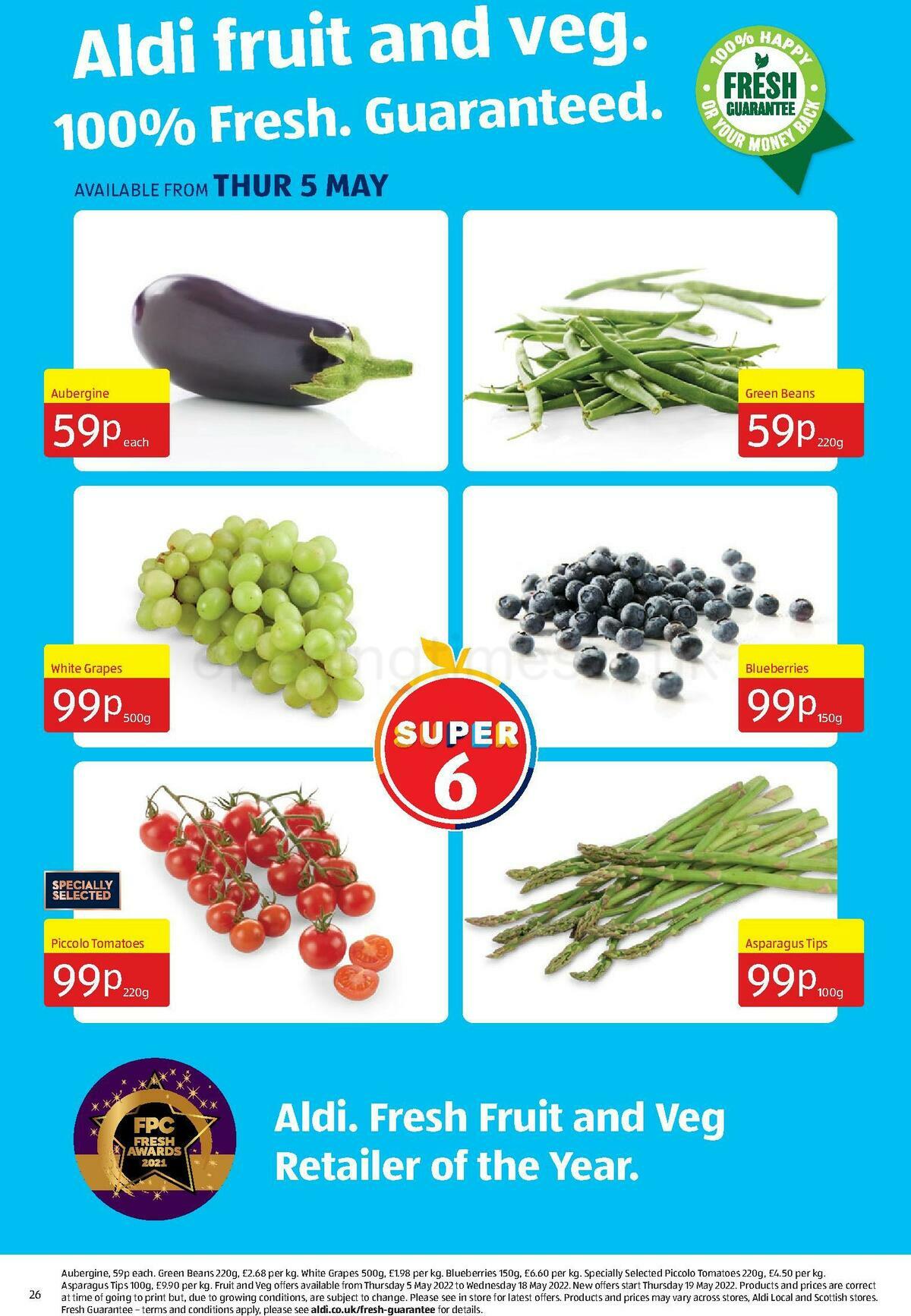 ALDI Offers from 8 May