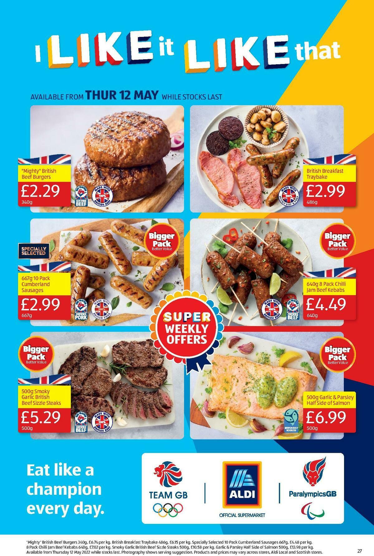 ALDI Offers from 8 May