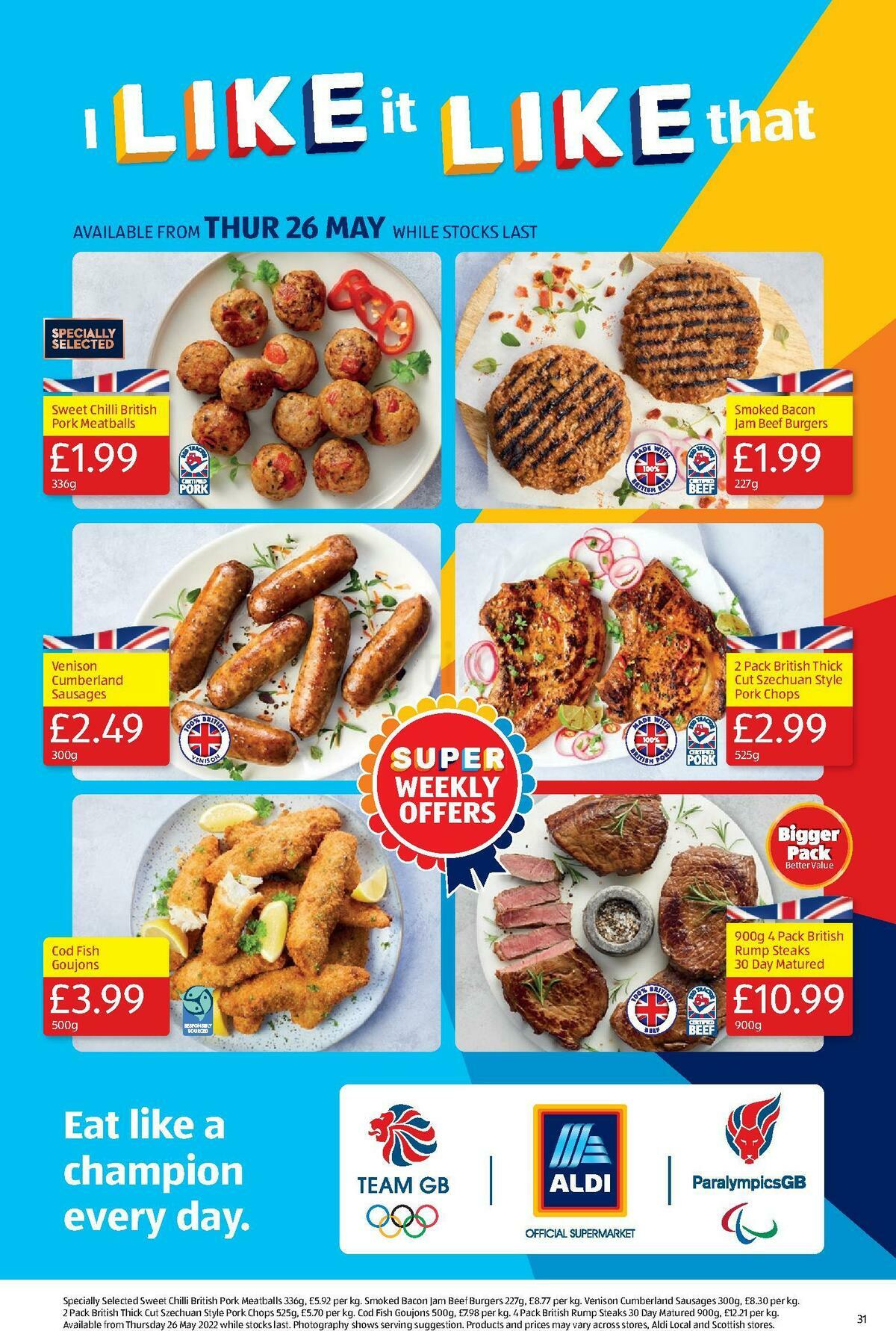 ALDI Offers from 22 May