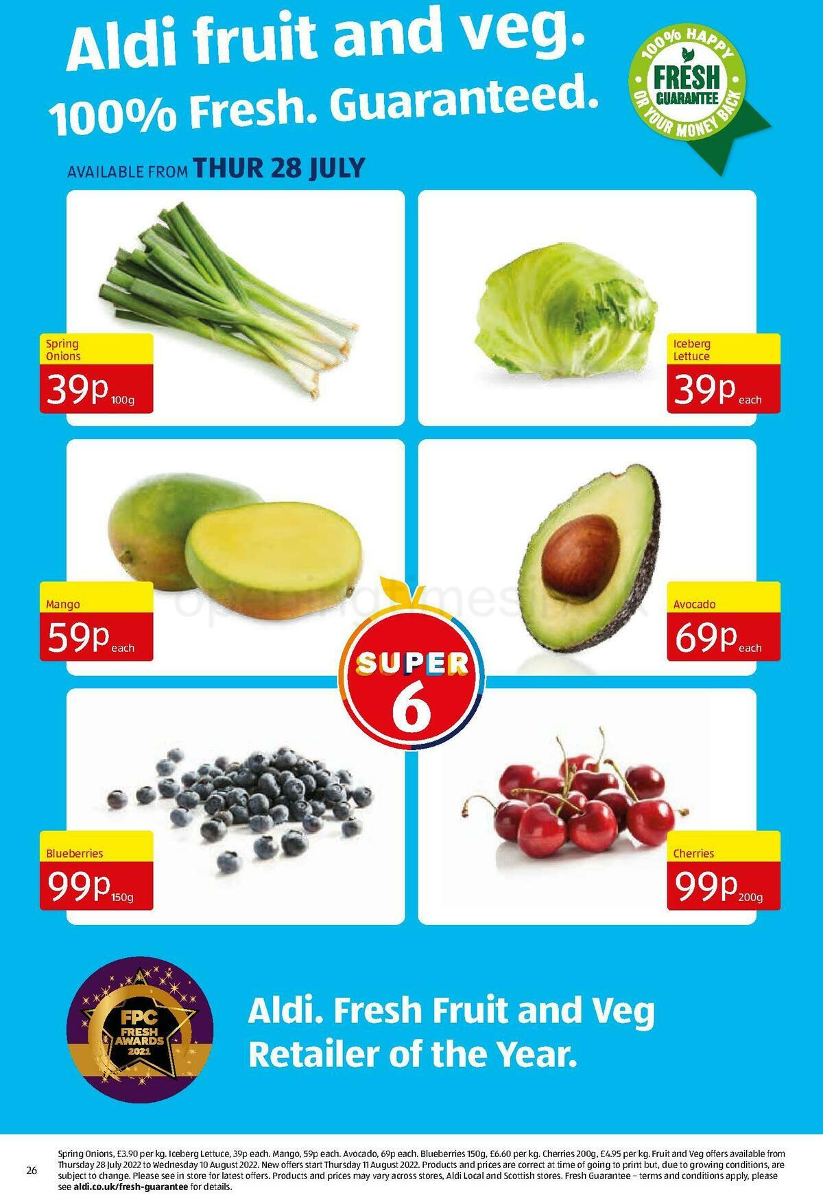 ALDI Offers from 31 July